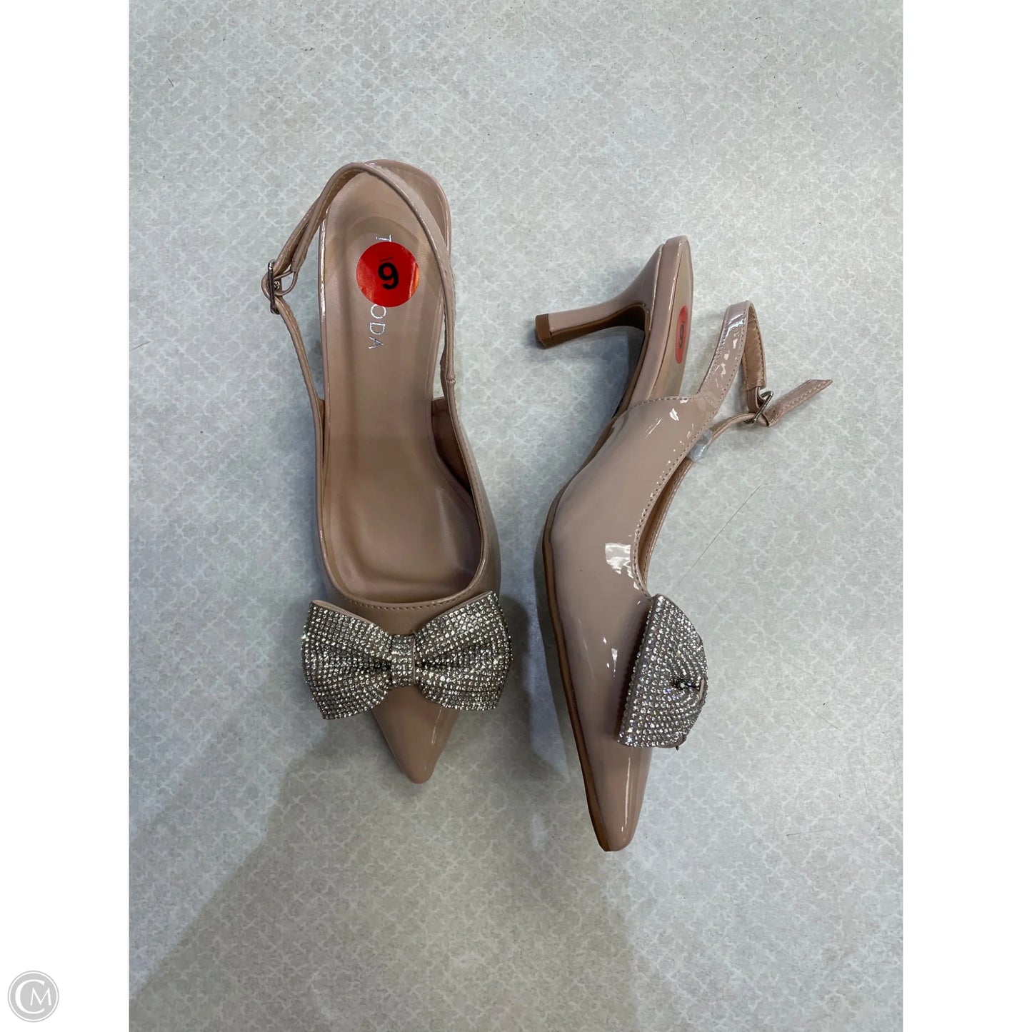 Shoes Heels Stiletto By Top Moda In Tan, Size: 6
