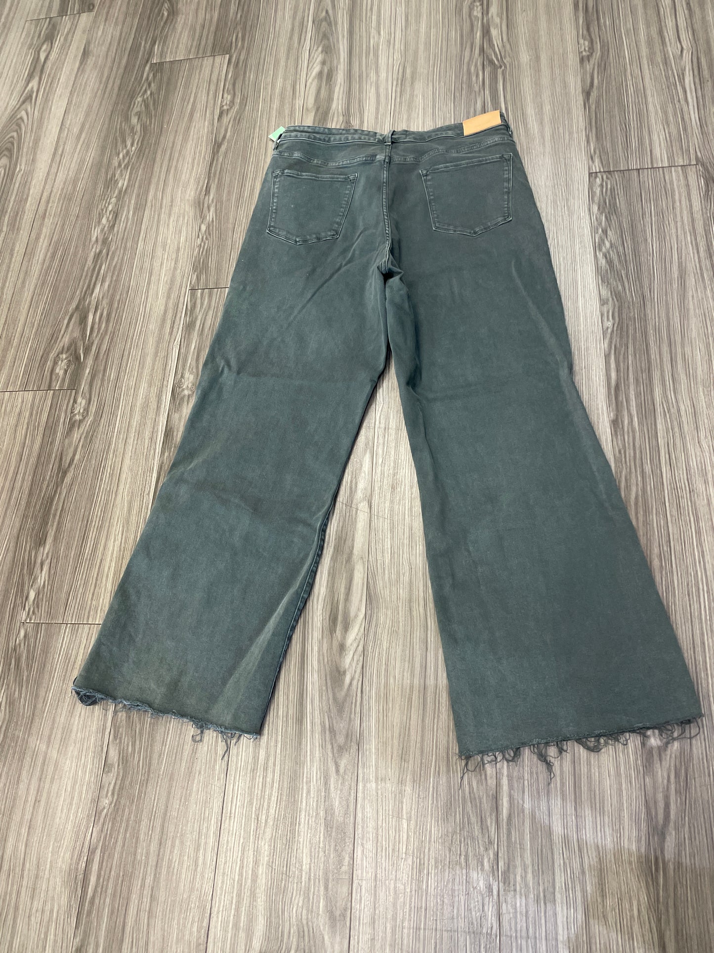 Green Jeans Wide Leg Dear John, Size 10