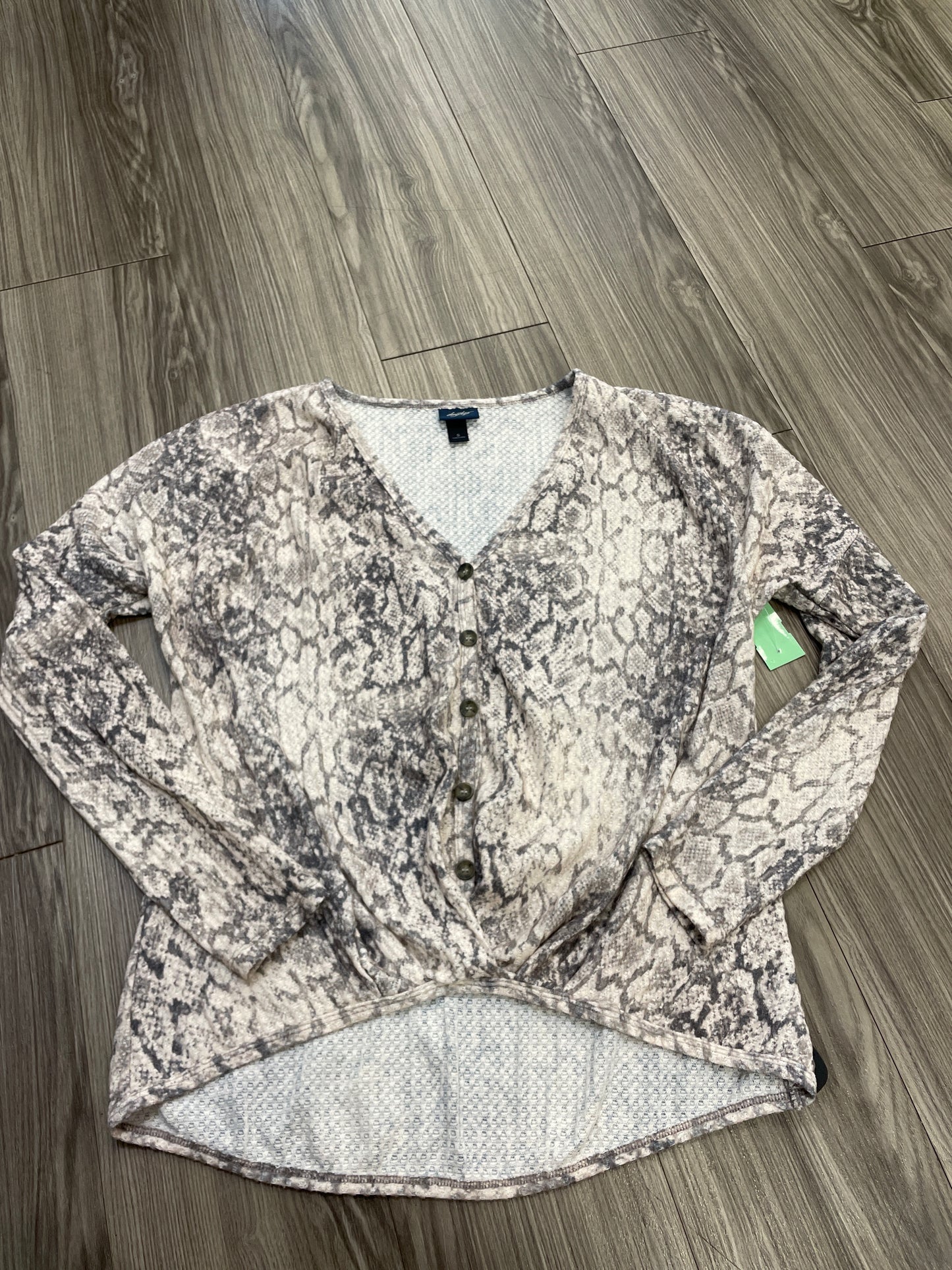 Animal Print Top Long Sleeve Daytrip, Size S