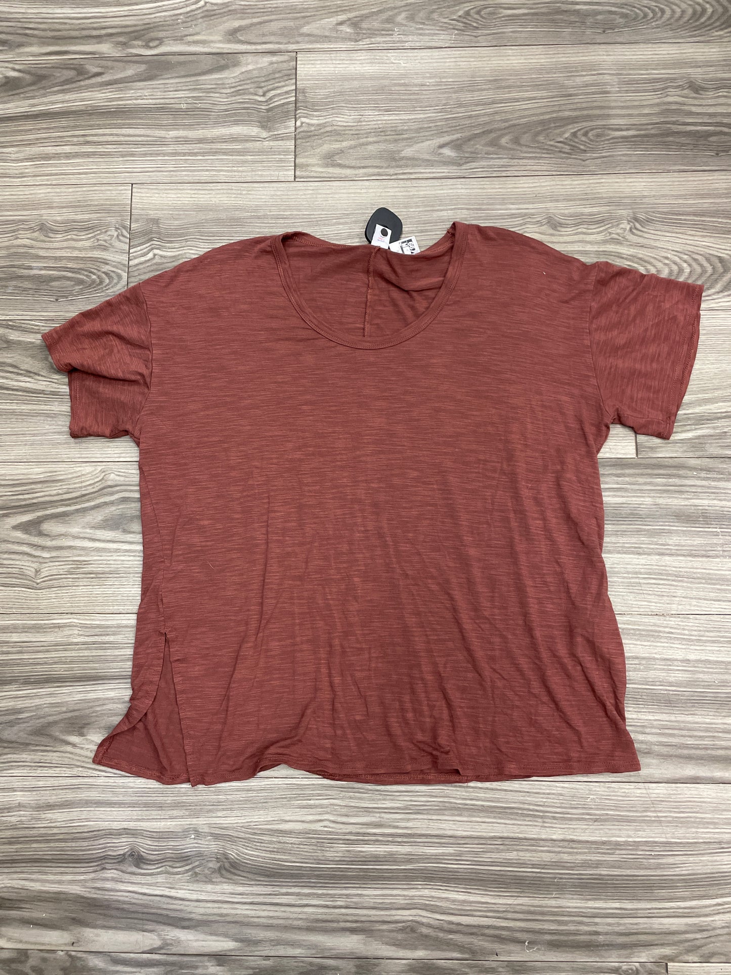 Top Short Sleeve By Old Navy In Brown, Size: M