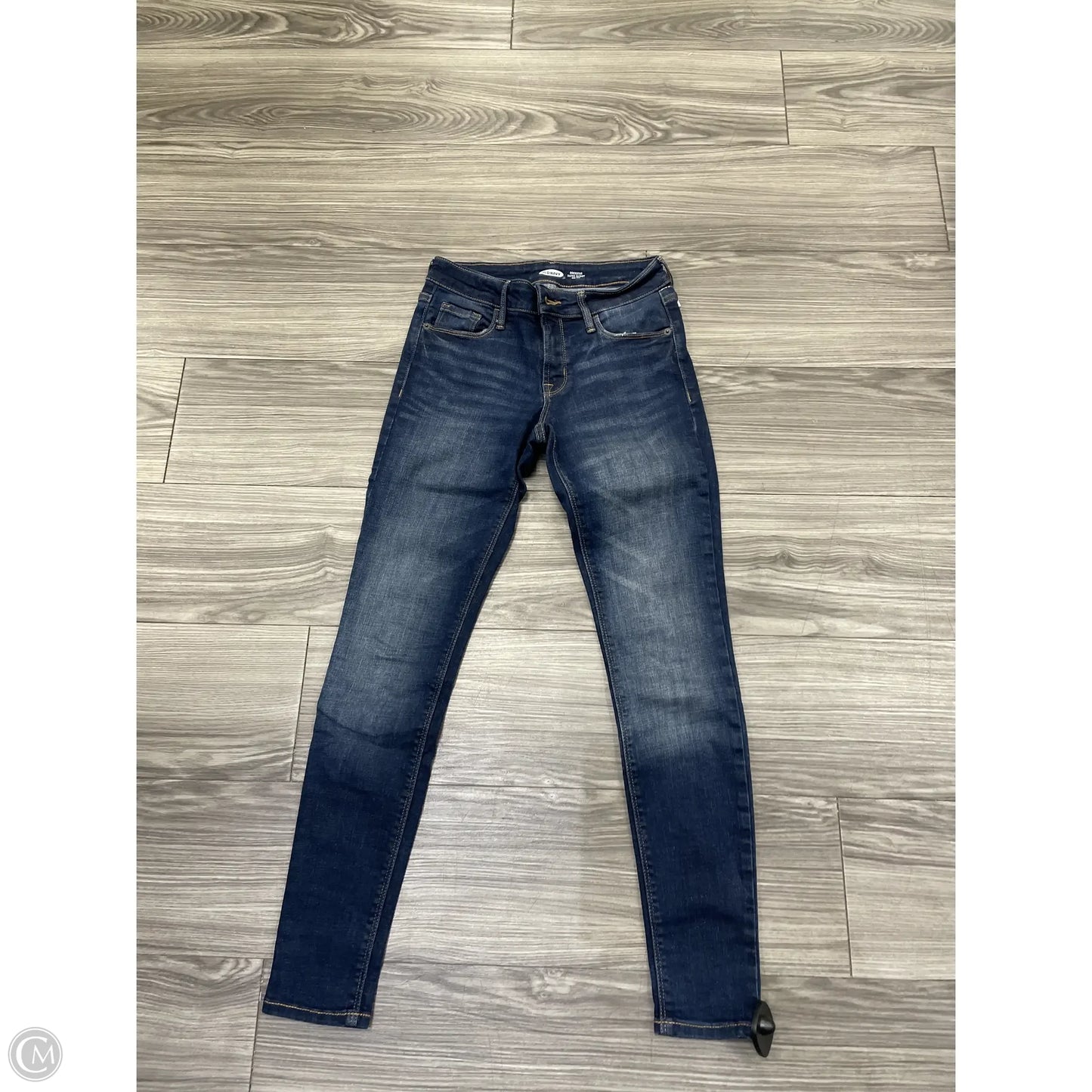 Jeans Skinny By Old Navy In Blue, Size: 0
