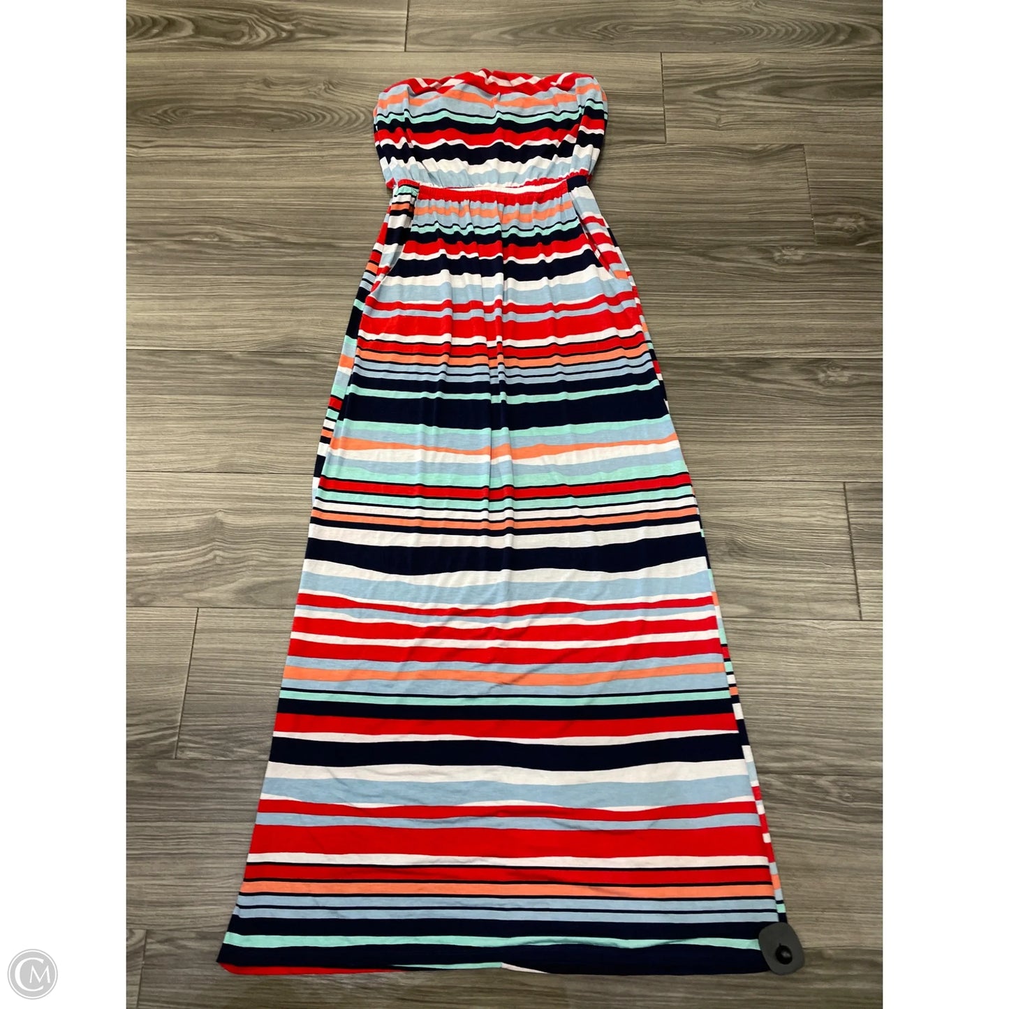 Dress Casual Maxi By Clothes Mentor In Striped Pattern, Size: Xs