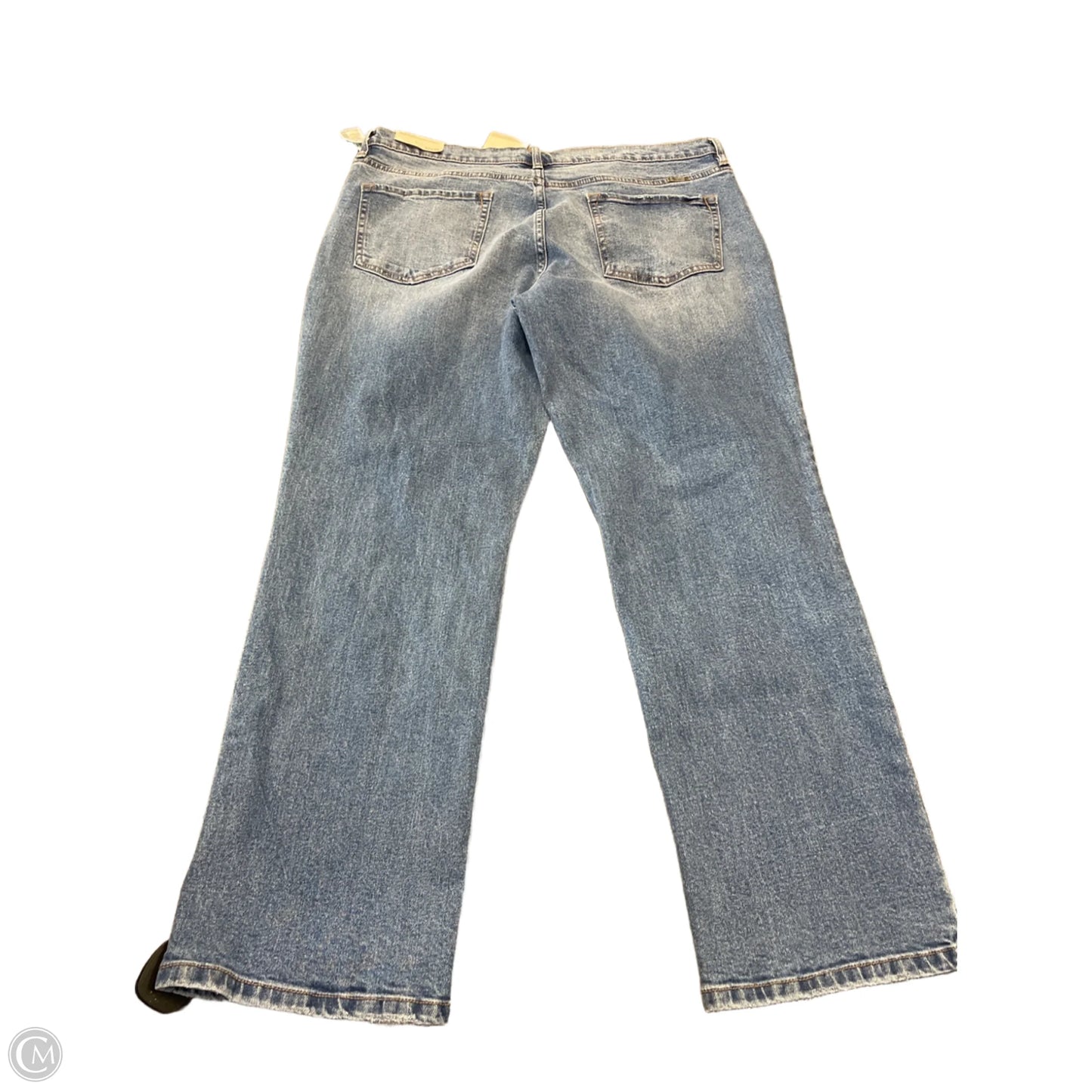 Jeans Straight By Kancan In Blue, Size: 12