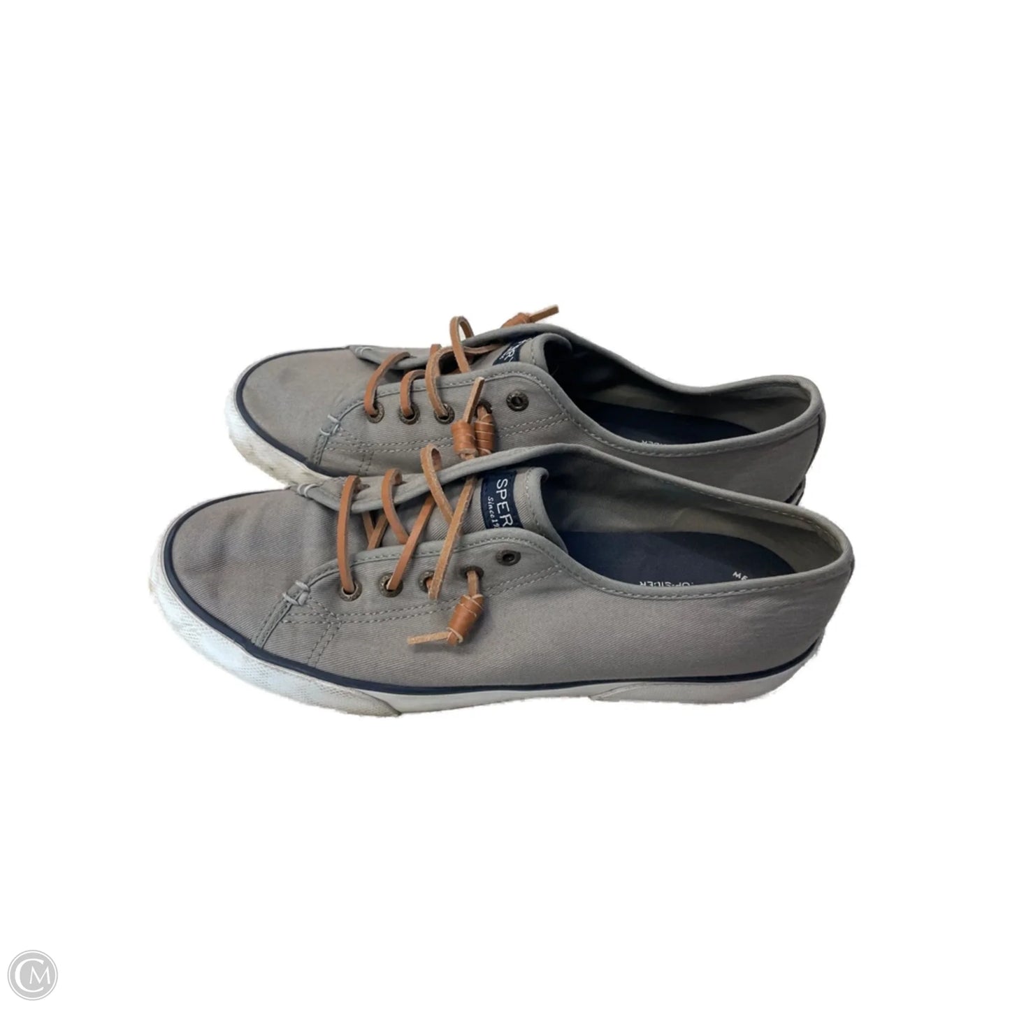 Shoes Sneakers By Sperry In Grey, Size: 9