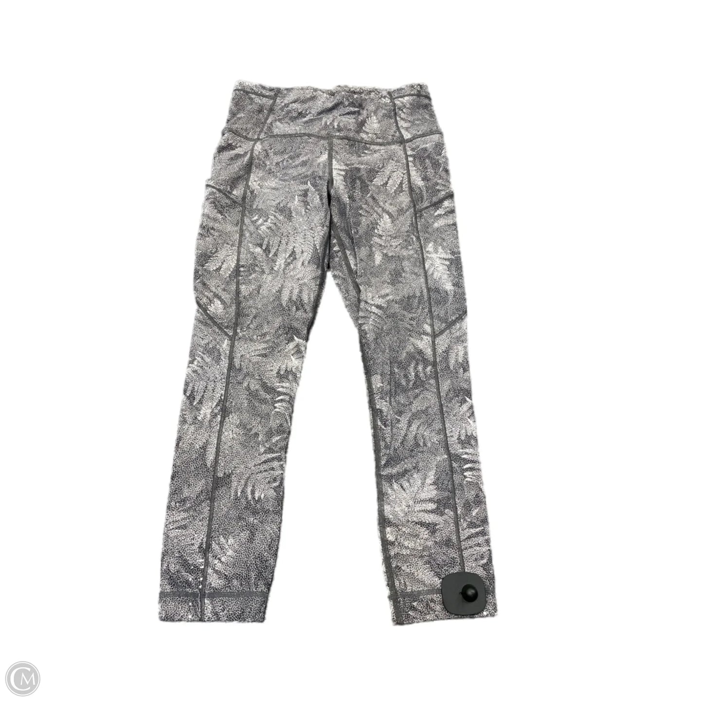 Athletic Leggings By Lululemon In Grey, Size: 6