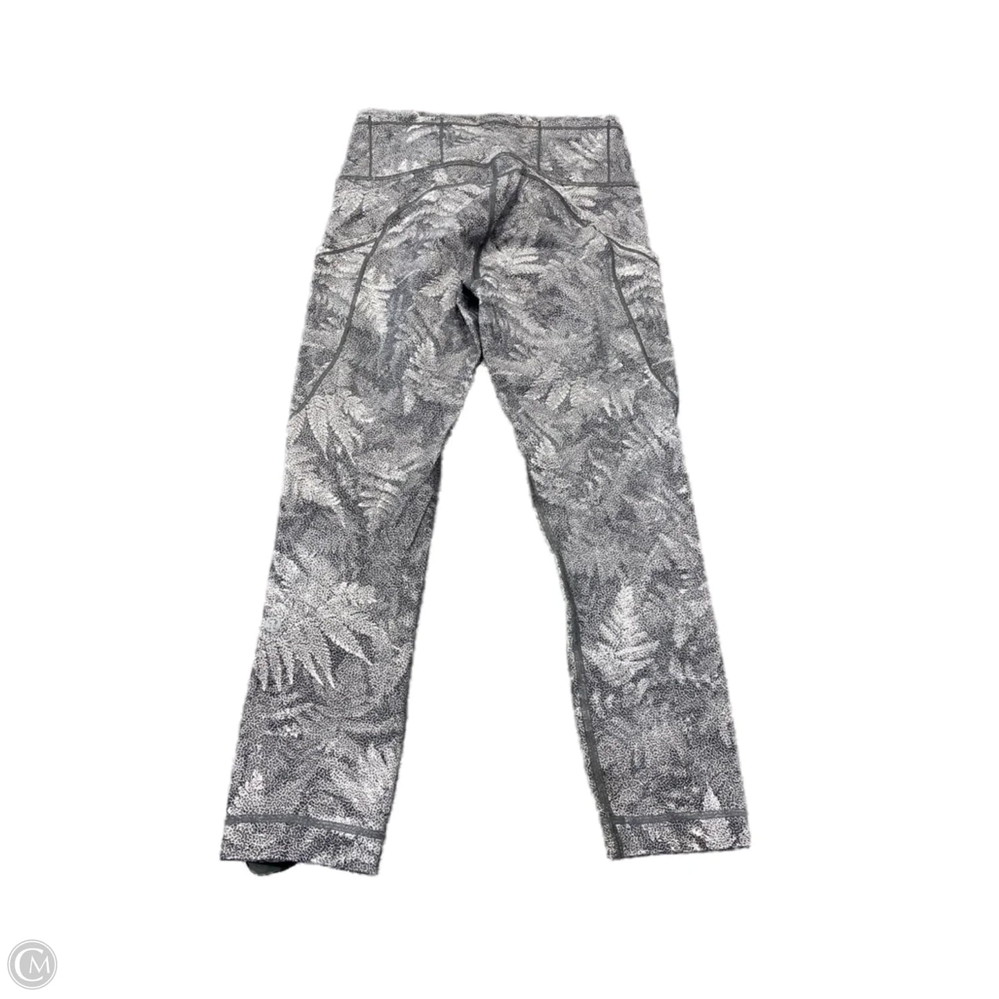 Athletic Leggings By Lululemon In Grey, Size: 6