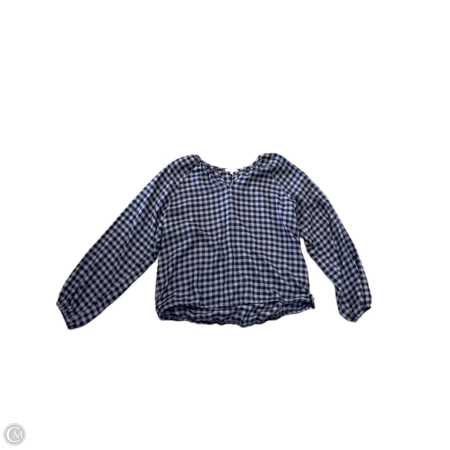Top Long Sleeve Basic By Maurices In Plaid Pattern, Size: Xl