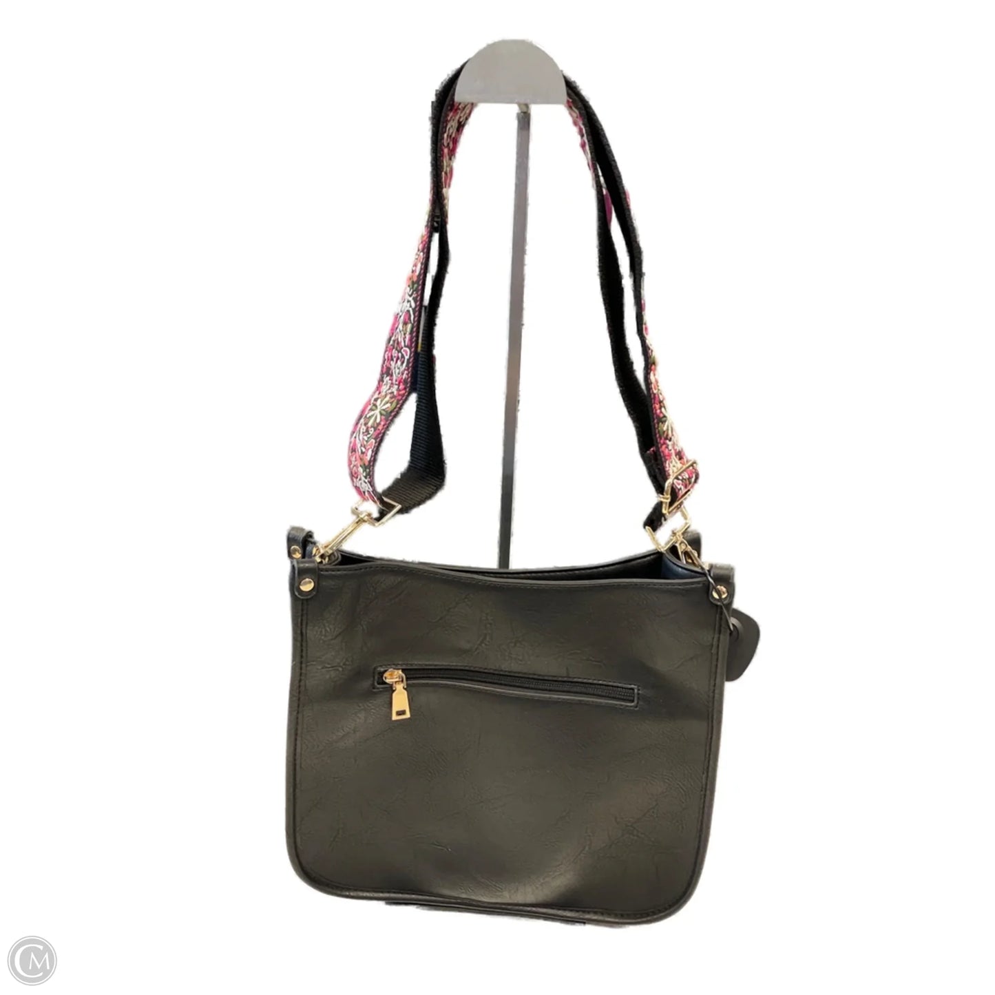 Crossbody Leather By Clothes Mentor, Size: Medium