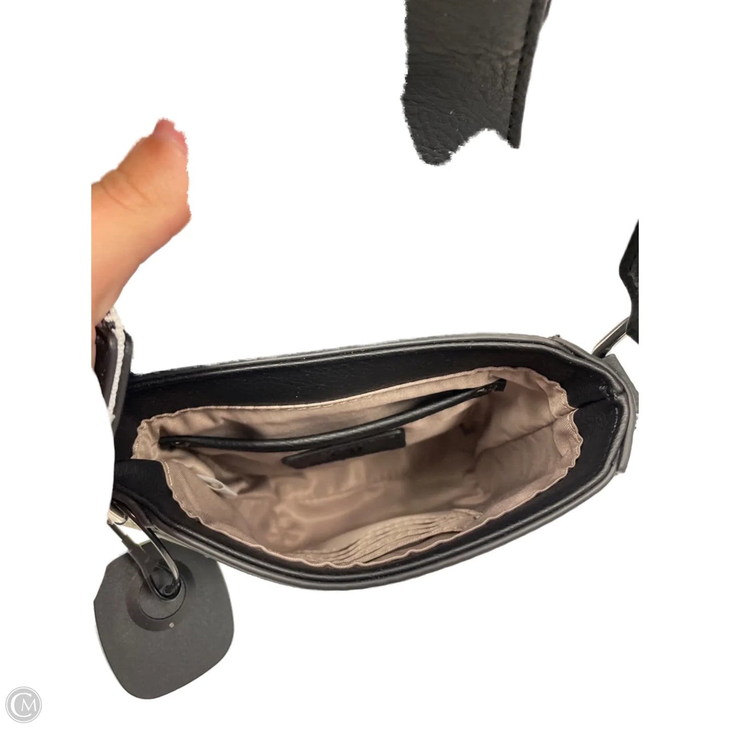 Crossbody Leather By Clothes Mentor, Size: Small