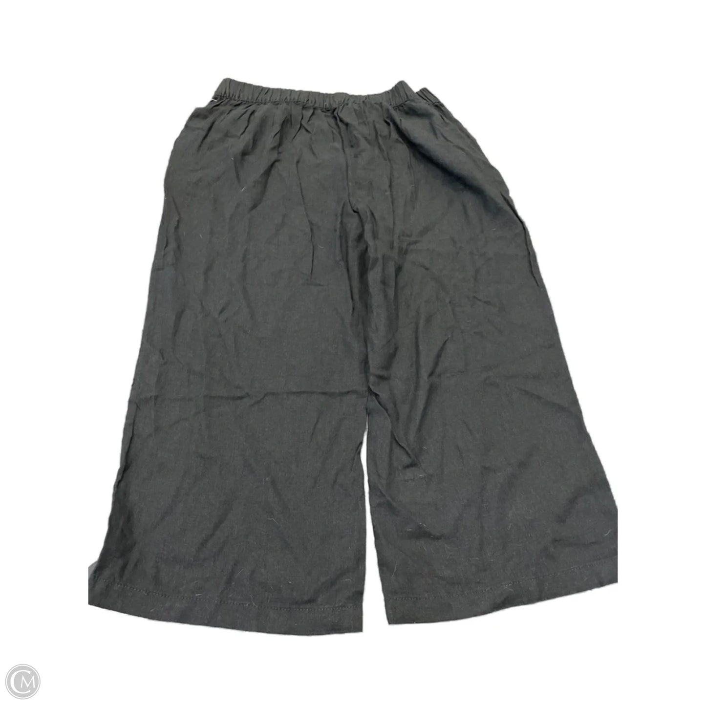 Pants Cropped By Croft And Barrow In Black, Size: Xl
