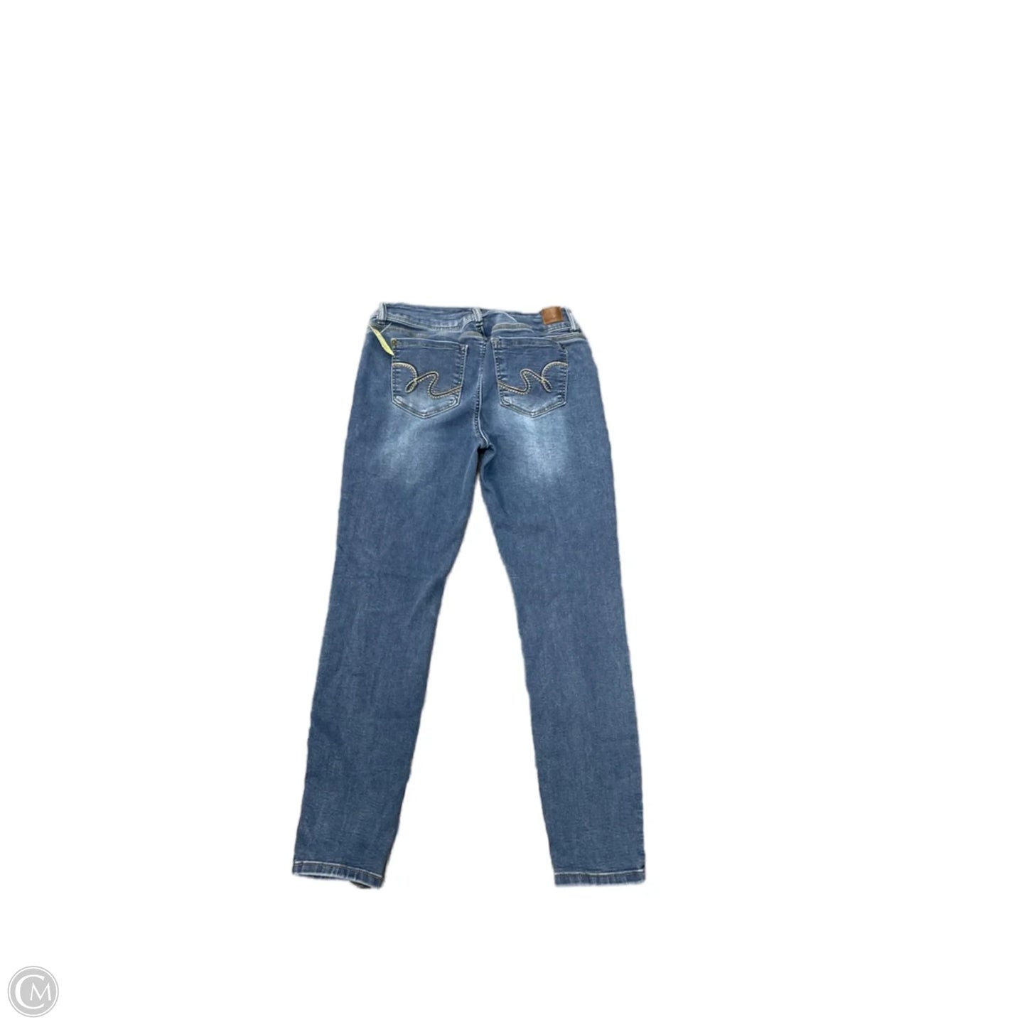 Jeans Skinny By Wallflower In Blue, Size: 12