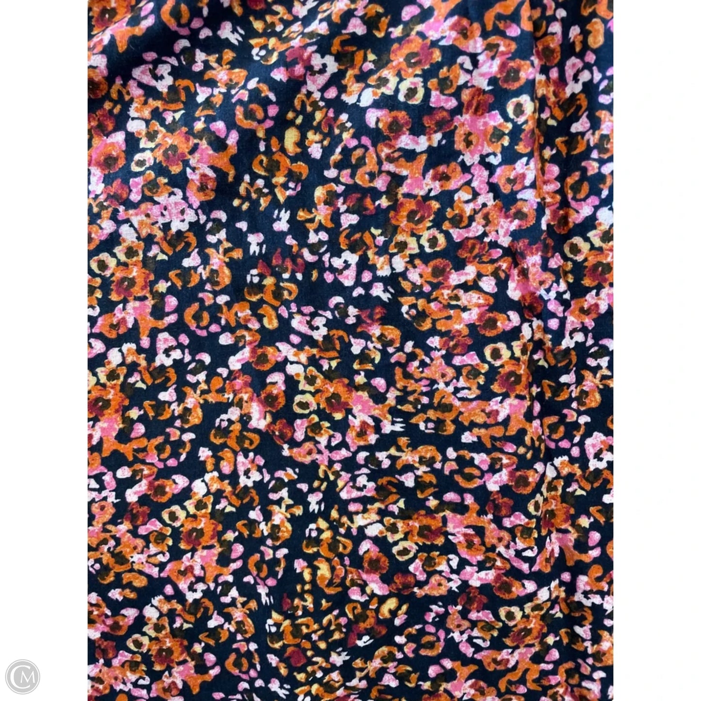 Top Long Sleeve By Terra & Sky In Floral Print, Size: Xl