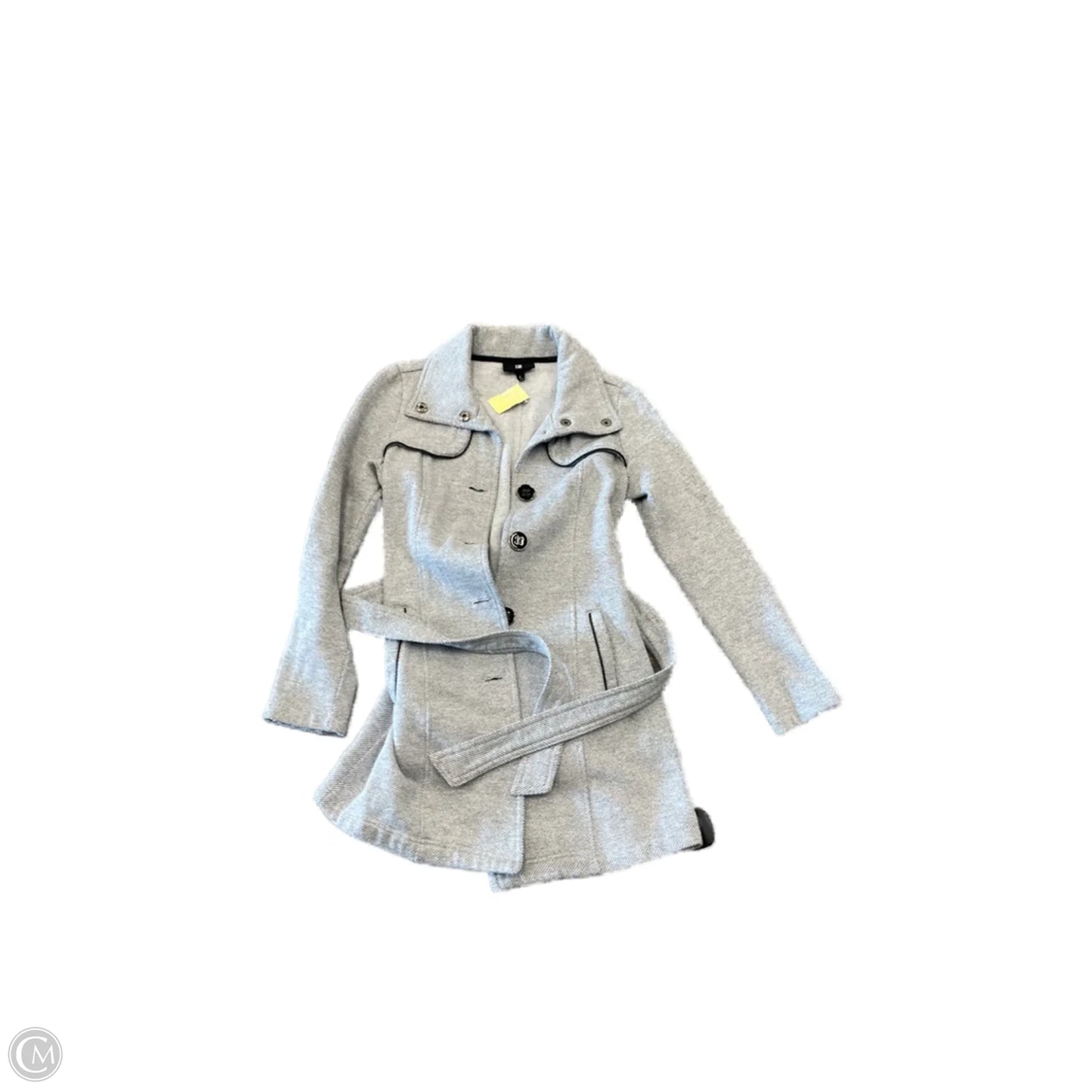 Coat Peacoat By Iz Byer In Grey, Size: S