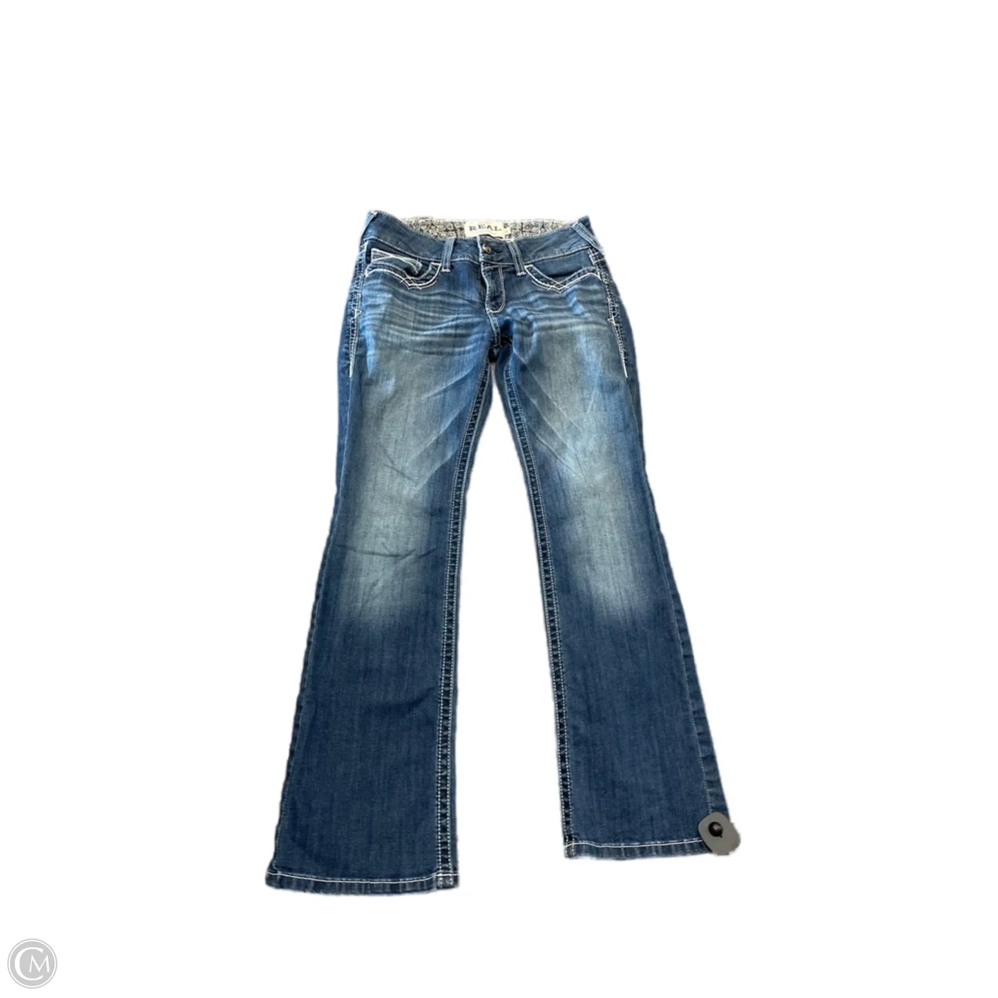Jeans Boot Cut By Ariat In Blue, Size: 8p