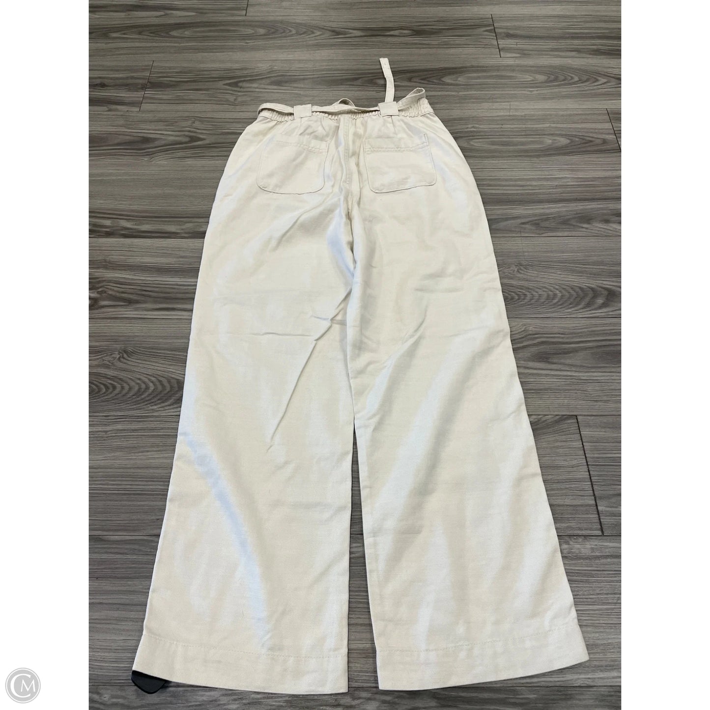 Pants Wide Leg By Falls Creek In Cream, Size: M