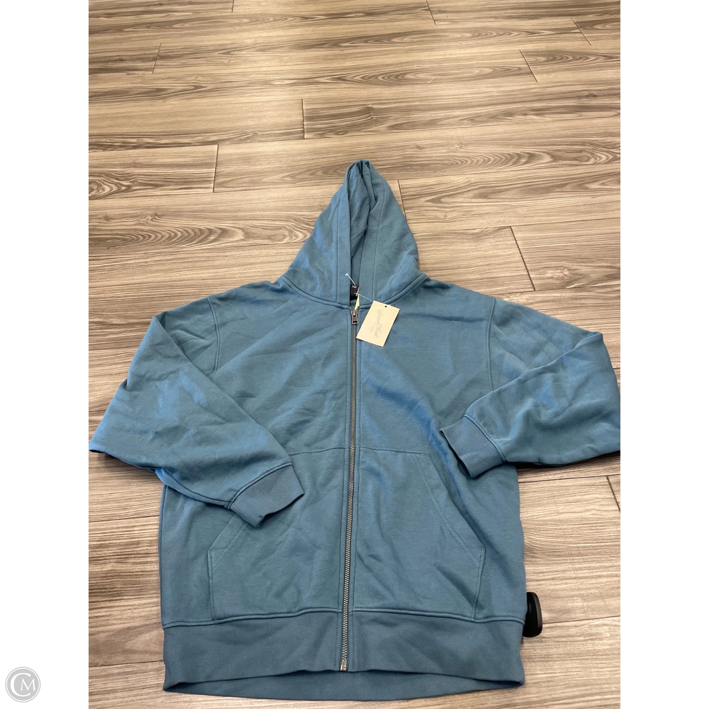 Sweatshirt Hoodie By Universal Thread In Teal, Size: Xs