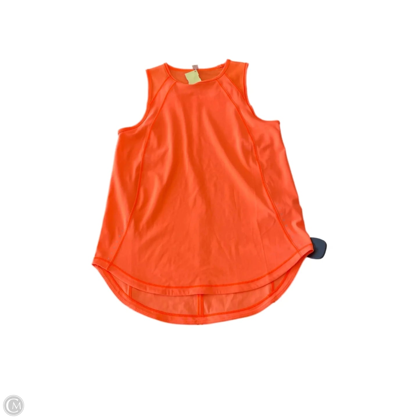 Athletic Tank Top By Lululemon In Orange, Size: 4