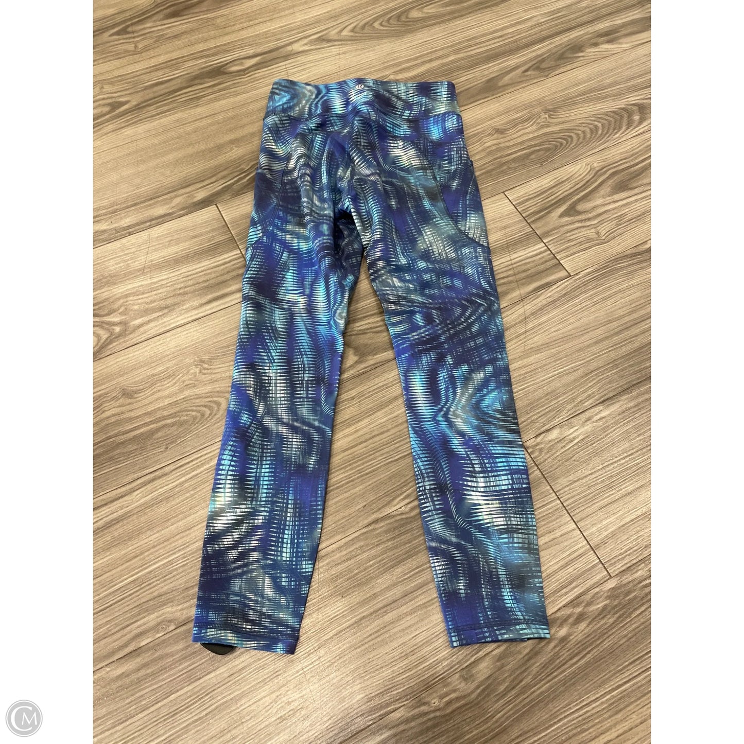 Athletic Leggings By Lululemon In Blue, Size: 6
