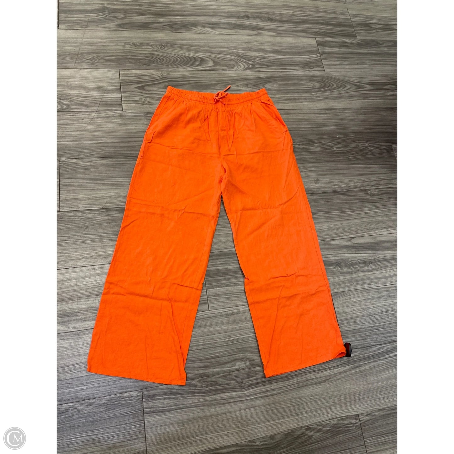 Pants Linen By Cmc In Orange, Size: L