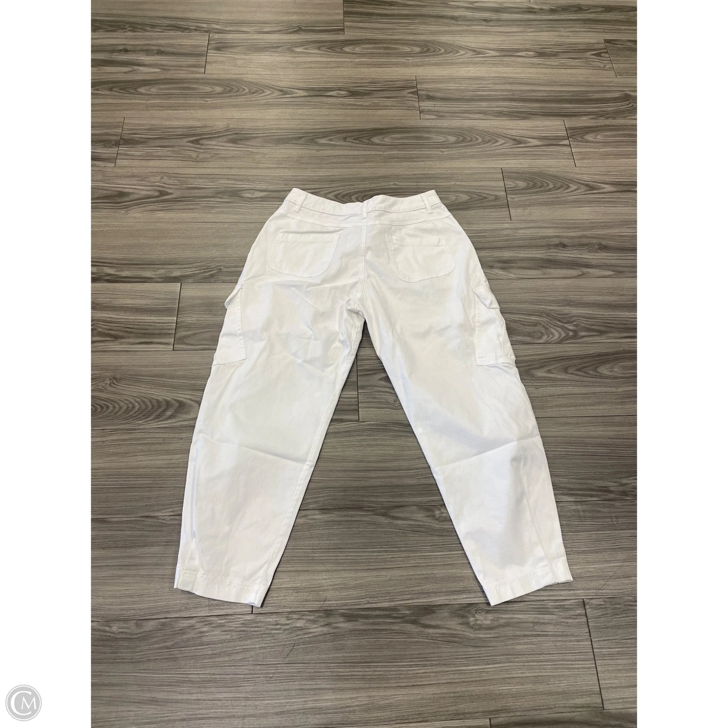 Pants Wide Leg By Amadi In White, Size: M