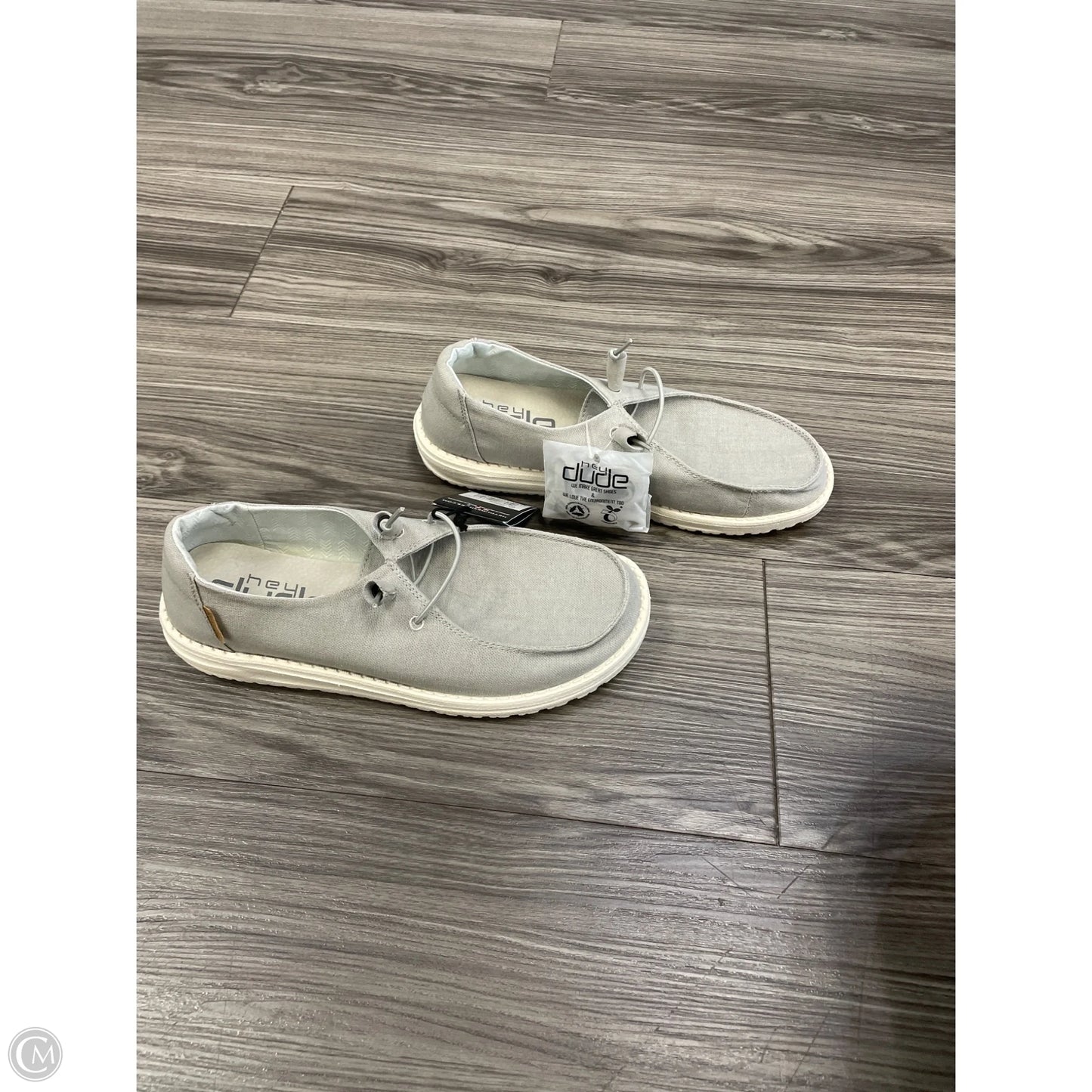 Shoes Sneakers By Hey Dude In Grey, Size: 9