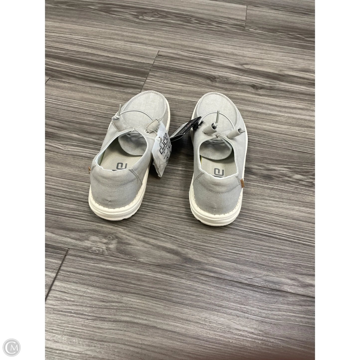 Shoes Sneakers By Hey Dude In Grey, Size: 9