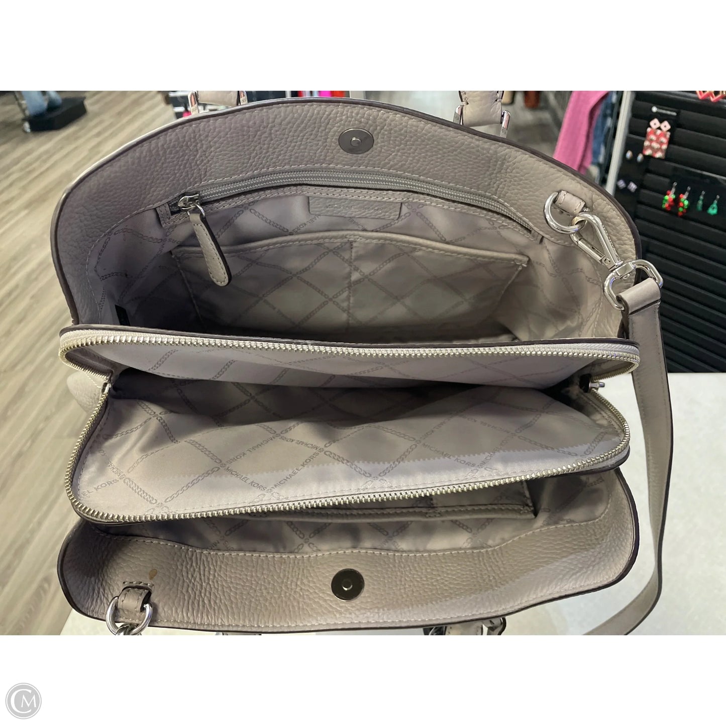 Crossbody Designer By Michael Kors, Size: Large