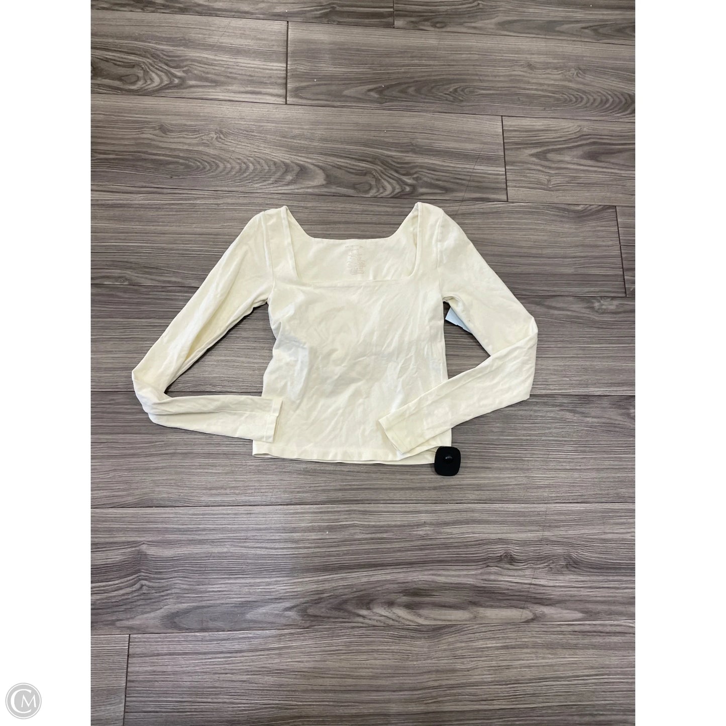 Top Long Sleeve Basic By Free People In Cream, Size: Xs