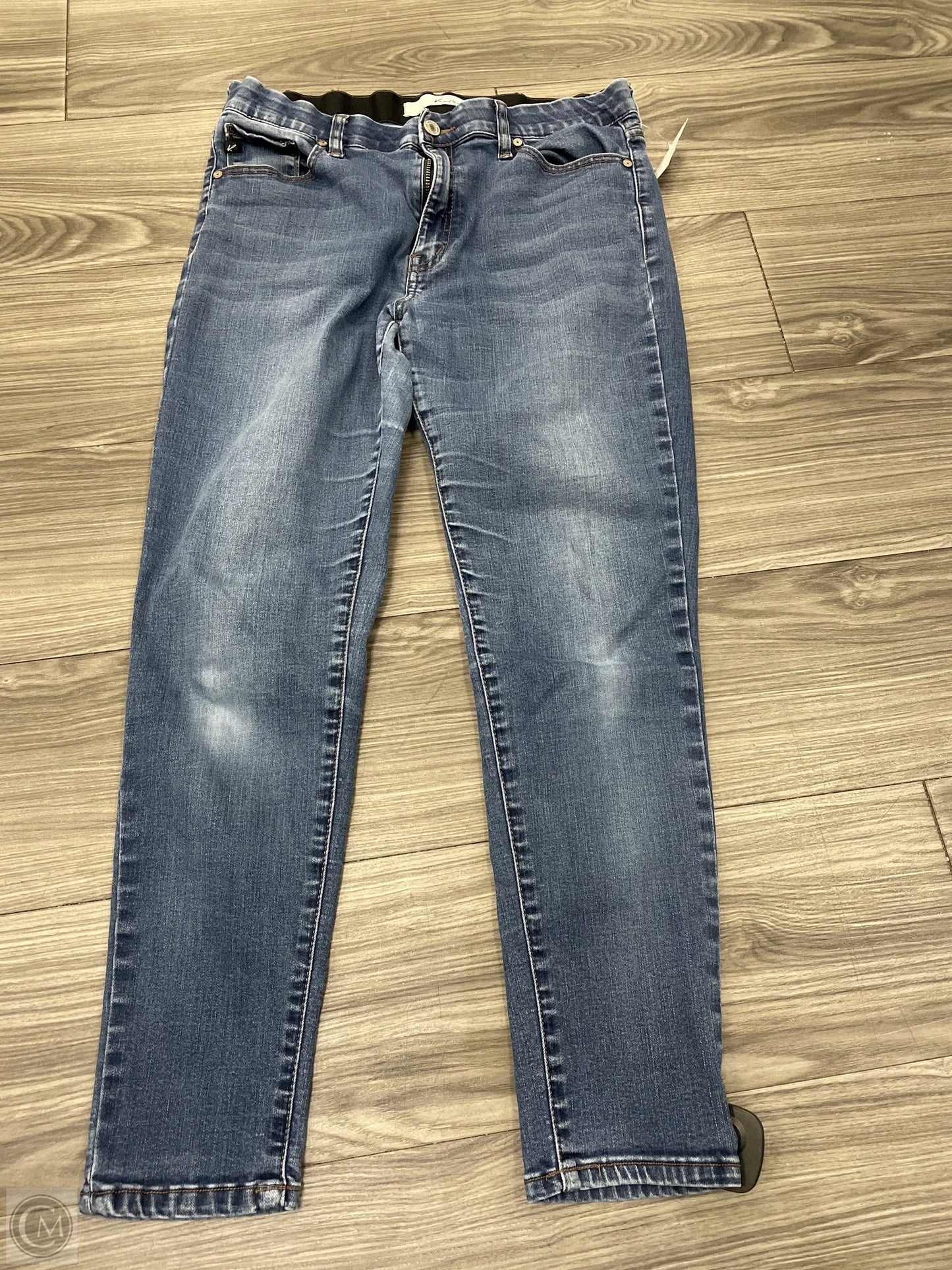 Jeans Skinny By Kancan In Blue, Size: 12