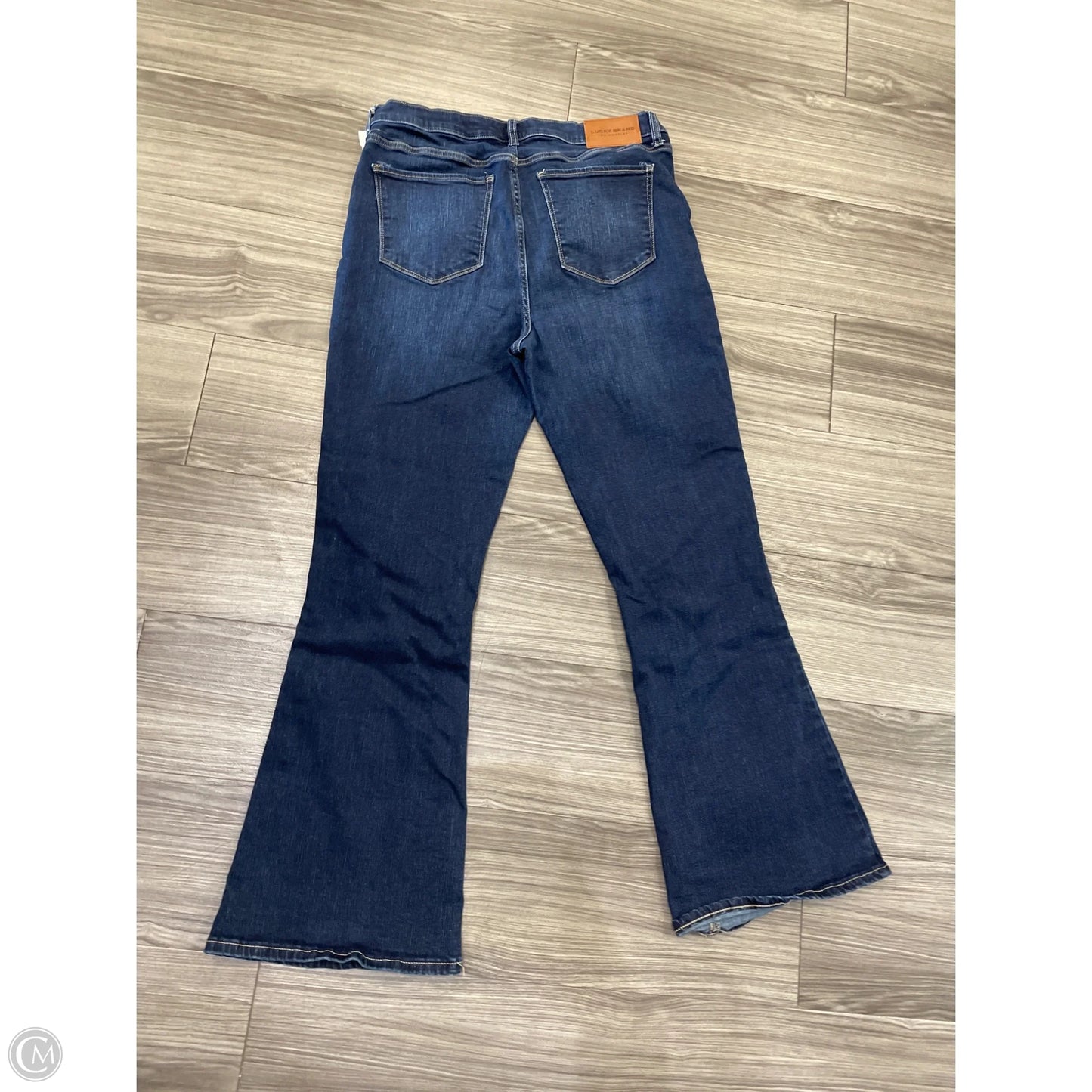 Jeans Boot Cut By Lucky Brand In Blue, Size: 14