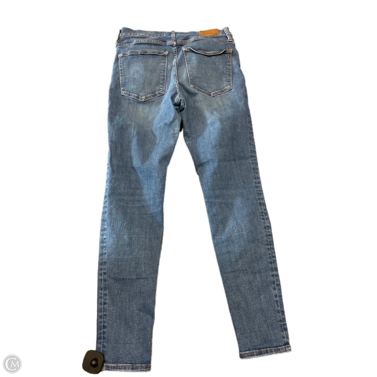 Jeans Skinny By Madewell In Blue, Size: 10