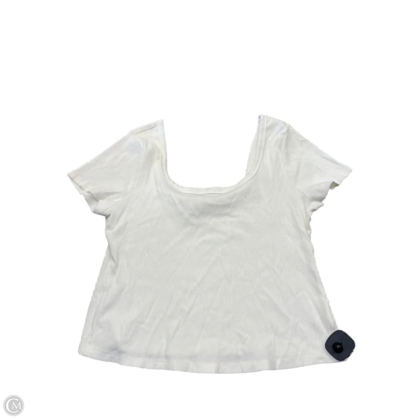 Top Short Sleeve By Universal Thread In White, Size: Xxl