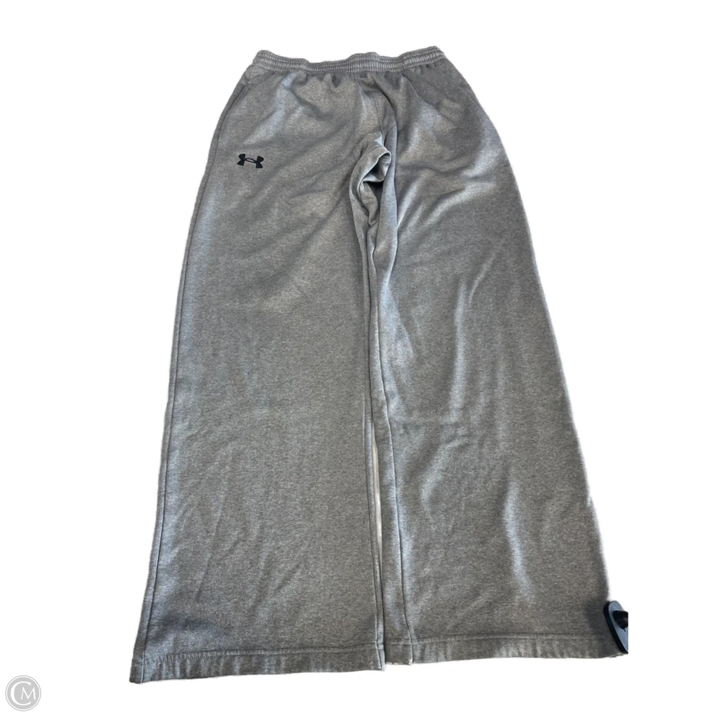 Athletic Pants By Under Armour In Grey, Size: M