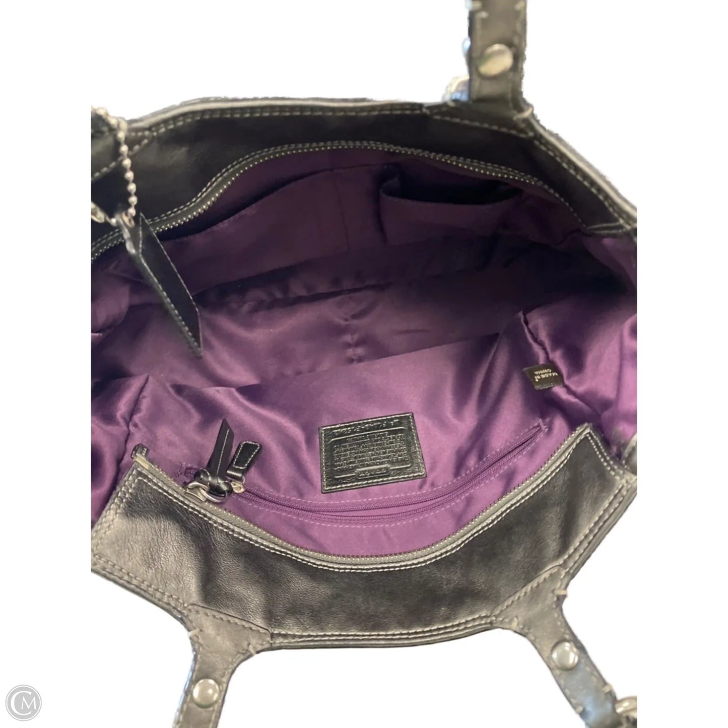 Handbag Designer By Coach, Size: Medium