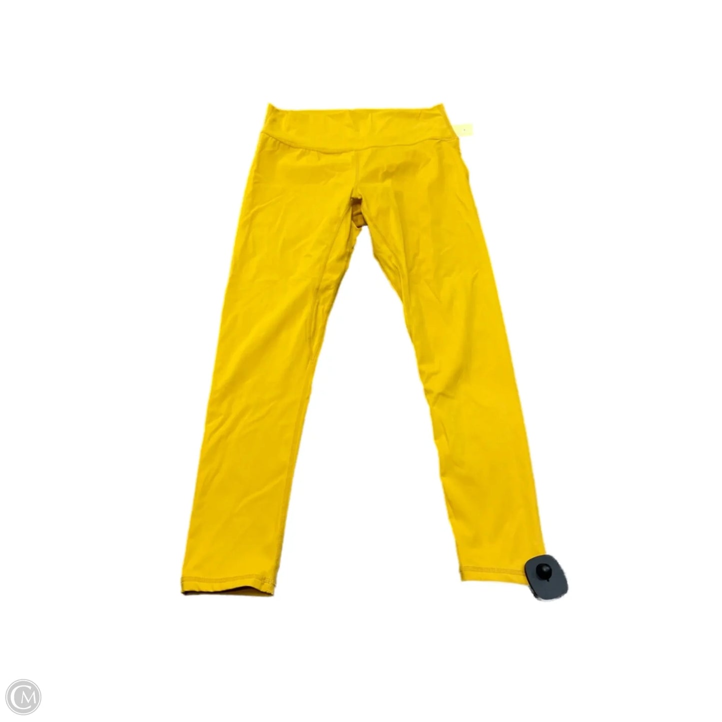Athletic Leggings By Lululemon In Yellow, Size: S