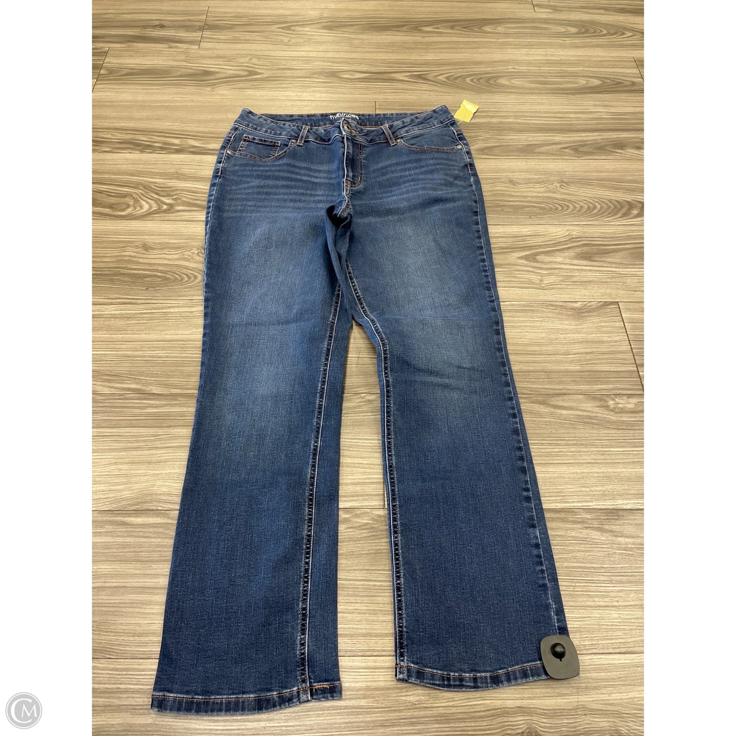 Jeans Straight By Maurices In Blue, Size: 16
