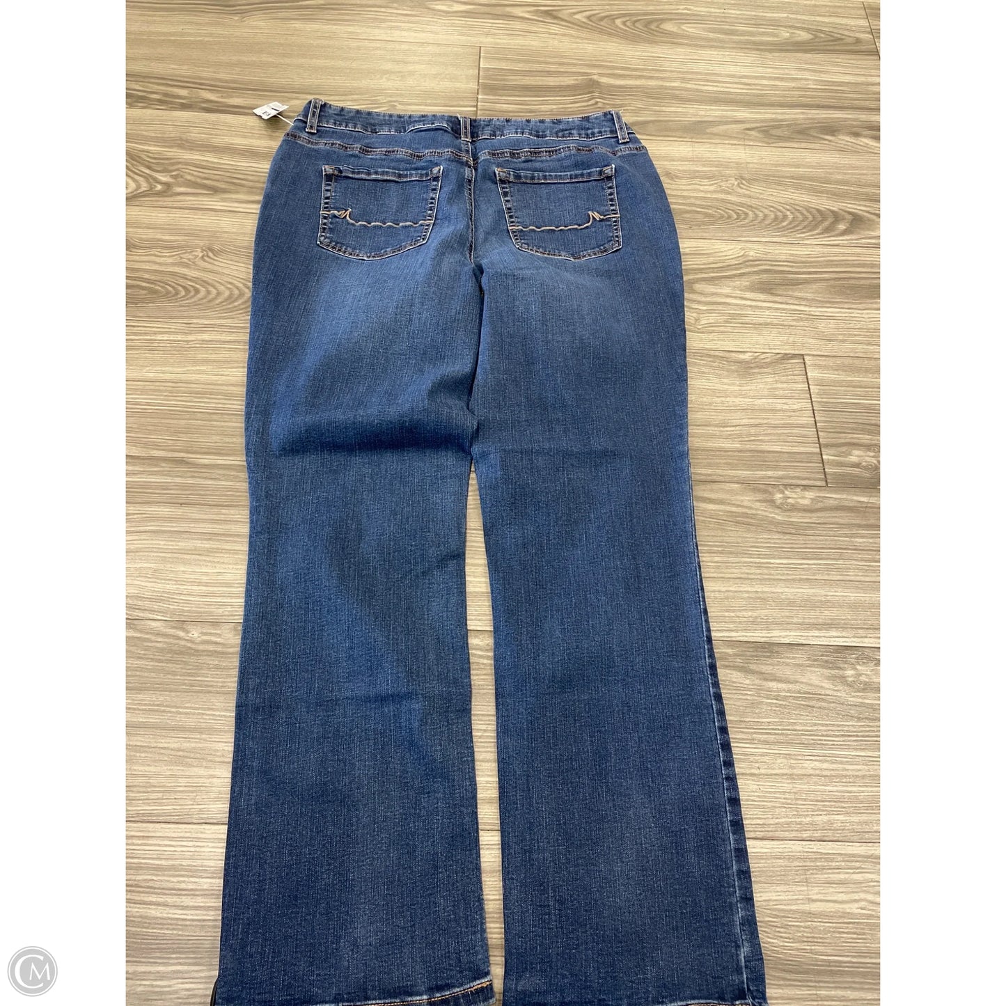 Jeans Straight By Maurices In Blue, Size: 16