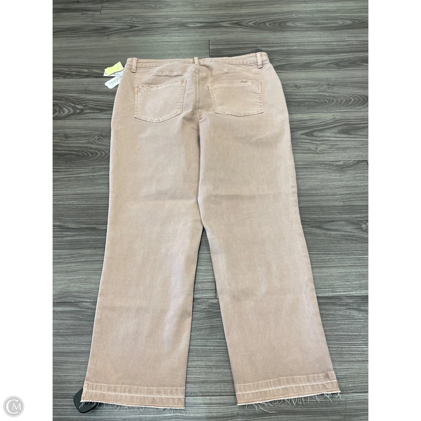 Jeans Straight By Maurices In Pink, Size: 16