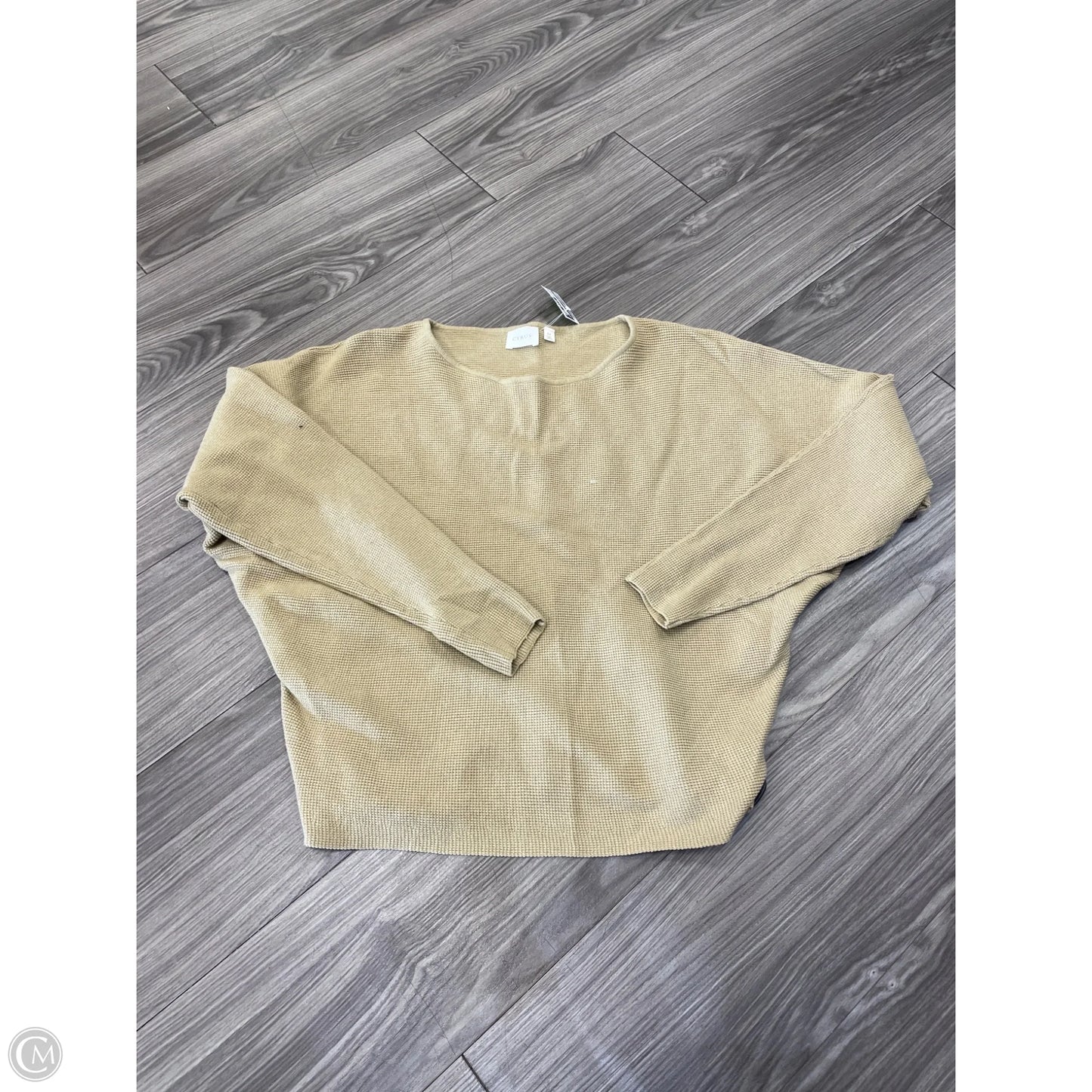 Sweater By Cyrus Knits In Tan, Size: M