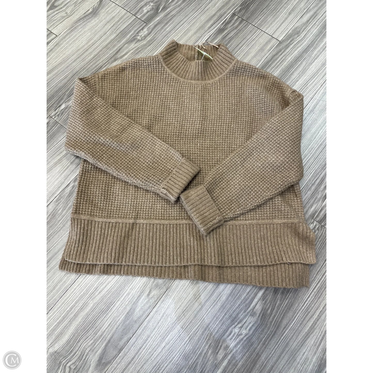 Sweater By Lucky Brand In Brown, Size: M