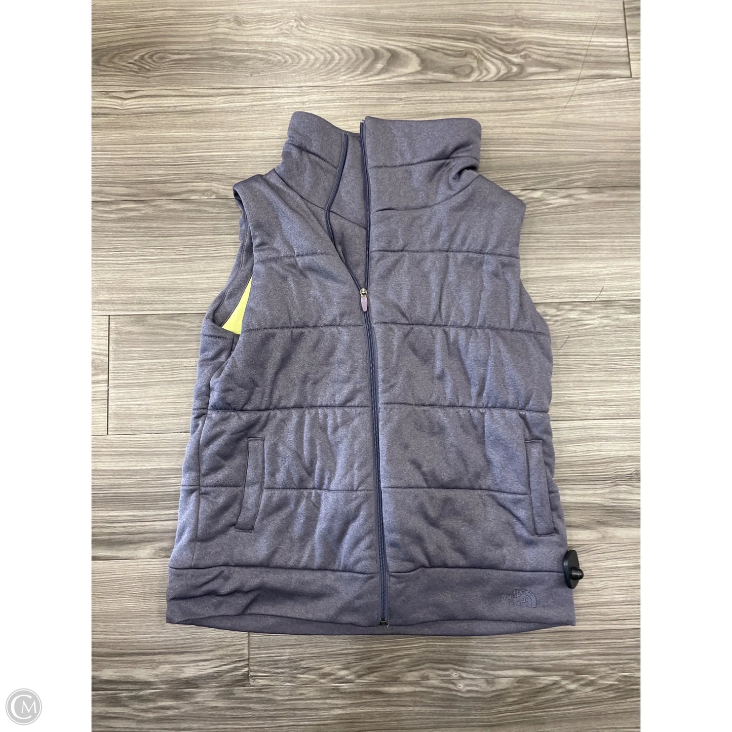 Vest Puffer & Quilted By The North Face In Purple, Size: Xl