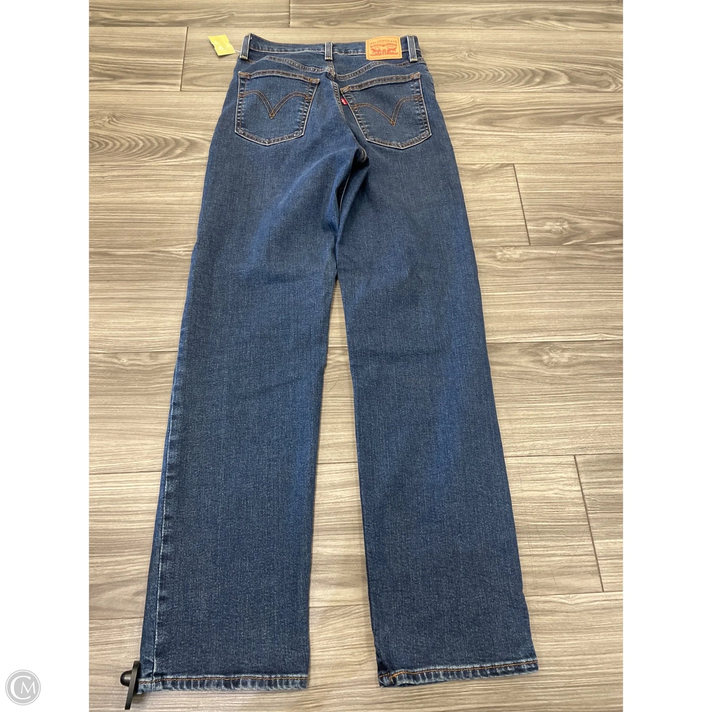 Jeans Straight By Levis In Blue, Size: 6