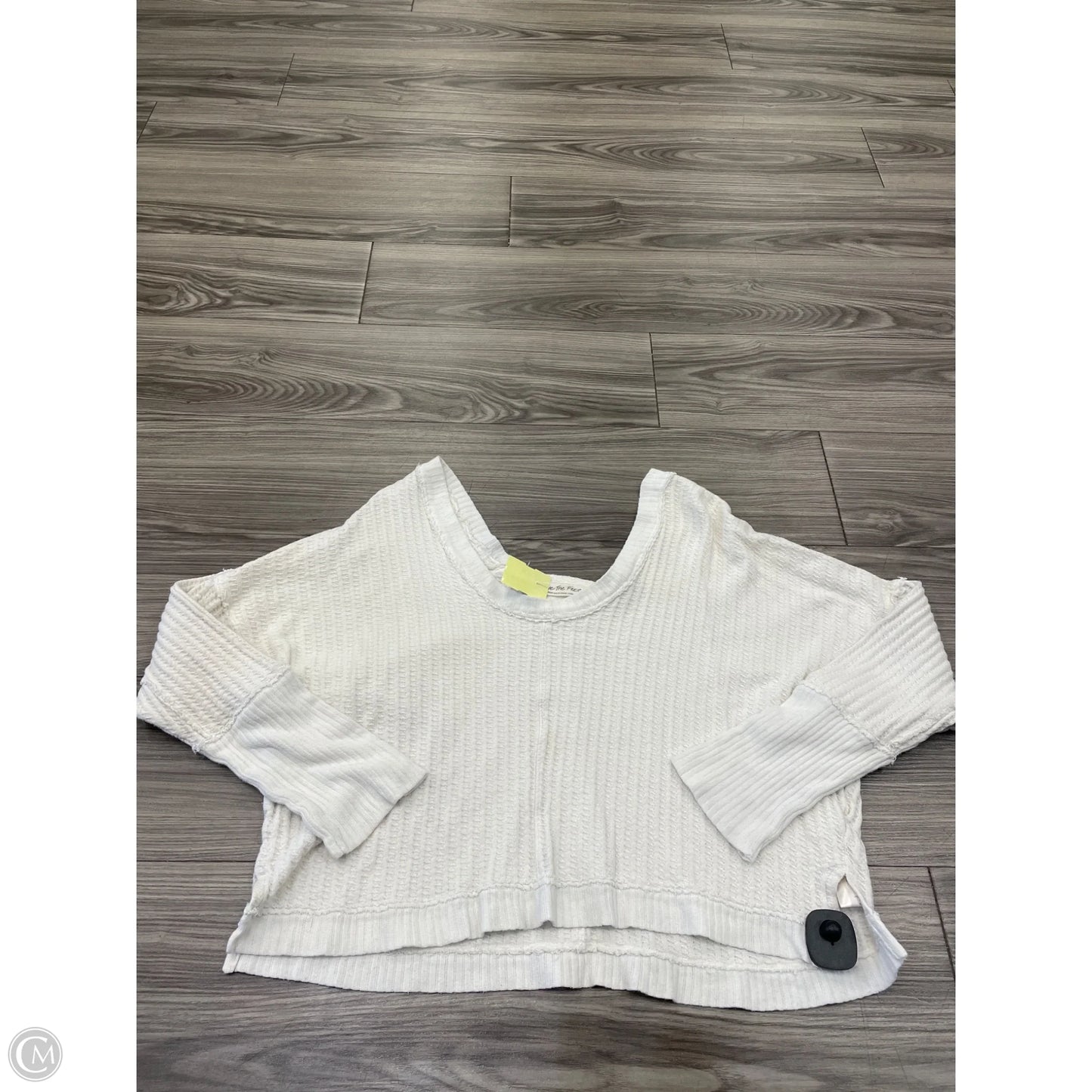 Top Long Sleeve By Free People In White, Size: L