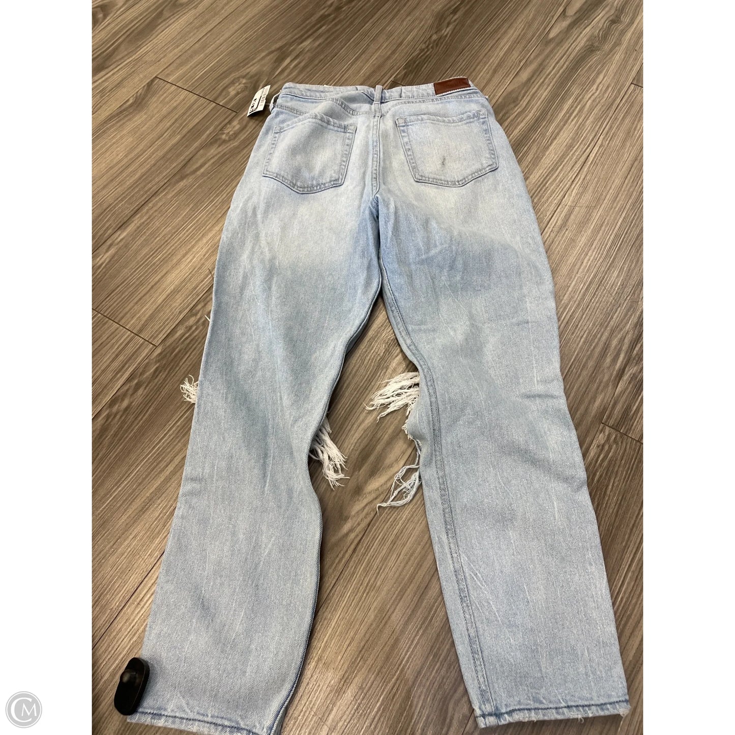 Jeans Boyfriend By Hollister In Blue, Size: 4
