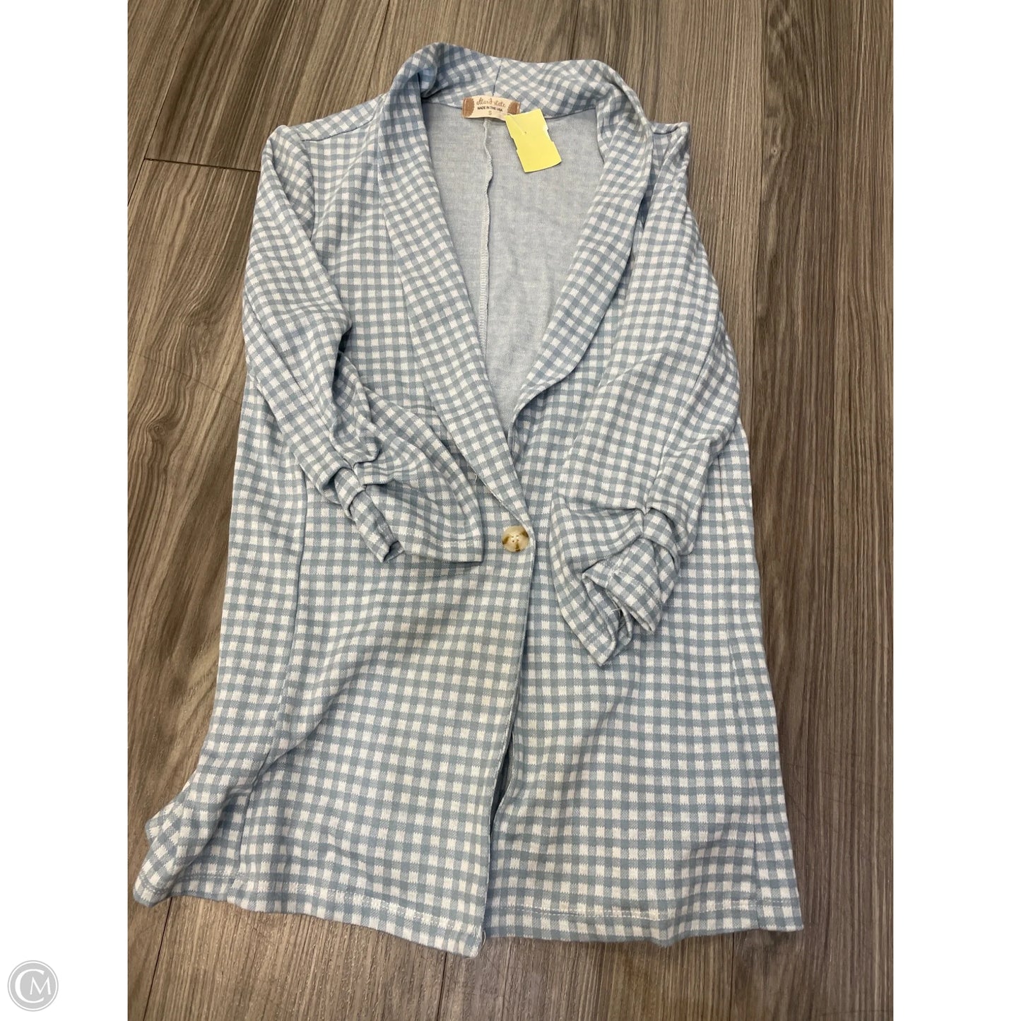 Blazer By Altard State In Plaid Pattern, Size: S