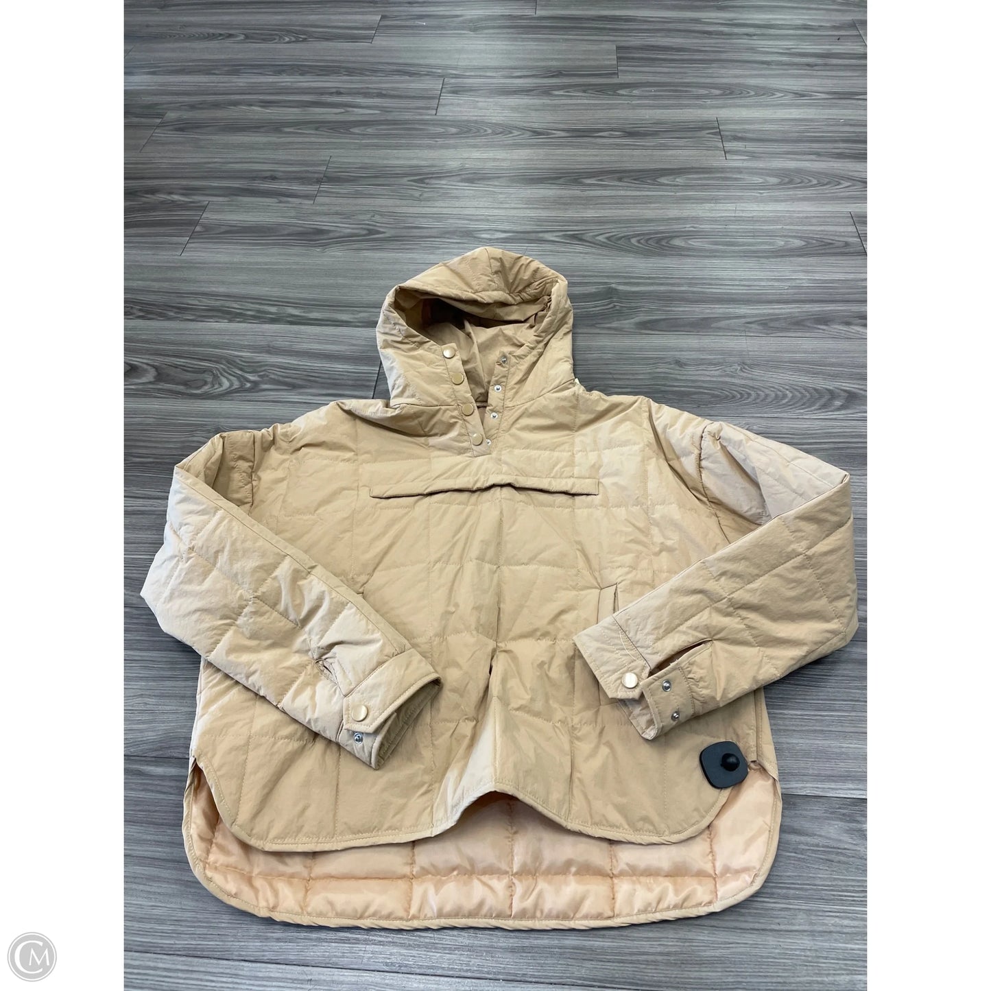 Jacket Puffer & Quilted By Clothes Mentor In Brown, Size: Xl