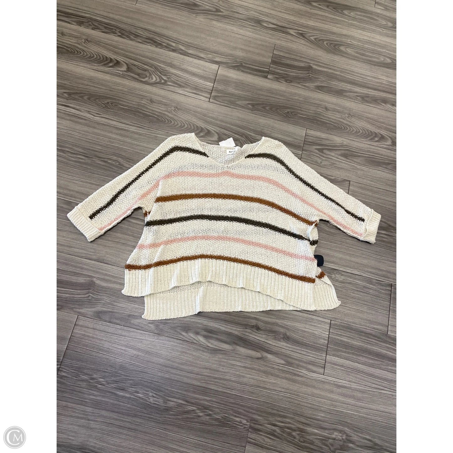 Sweater By Adora In Striped Pattern, Size: M