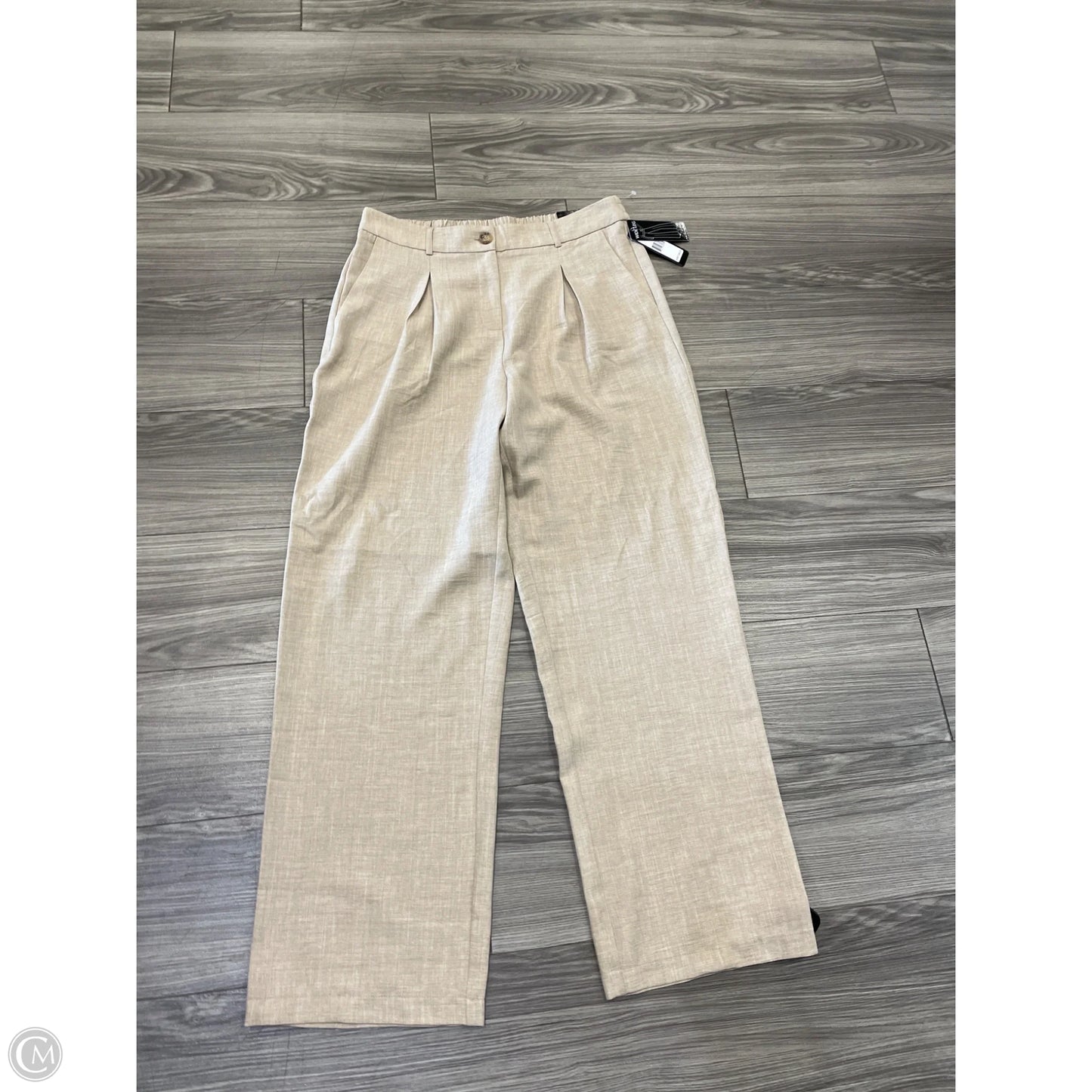 Pants Wide Leg By Soho Apparel In Tan, Size: 10