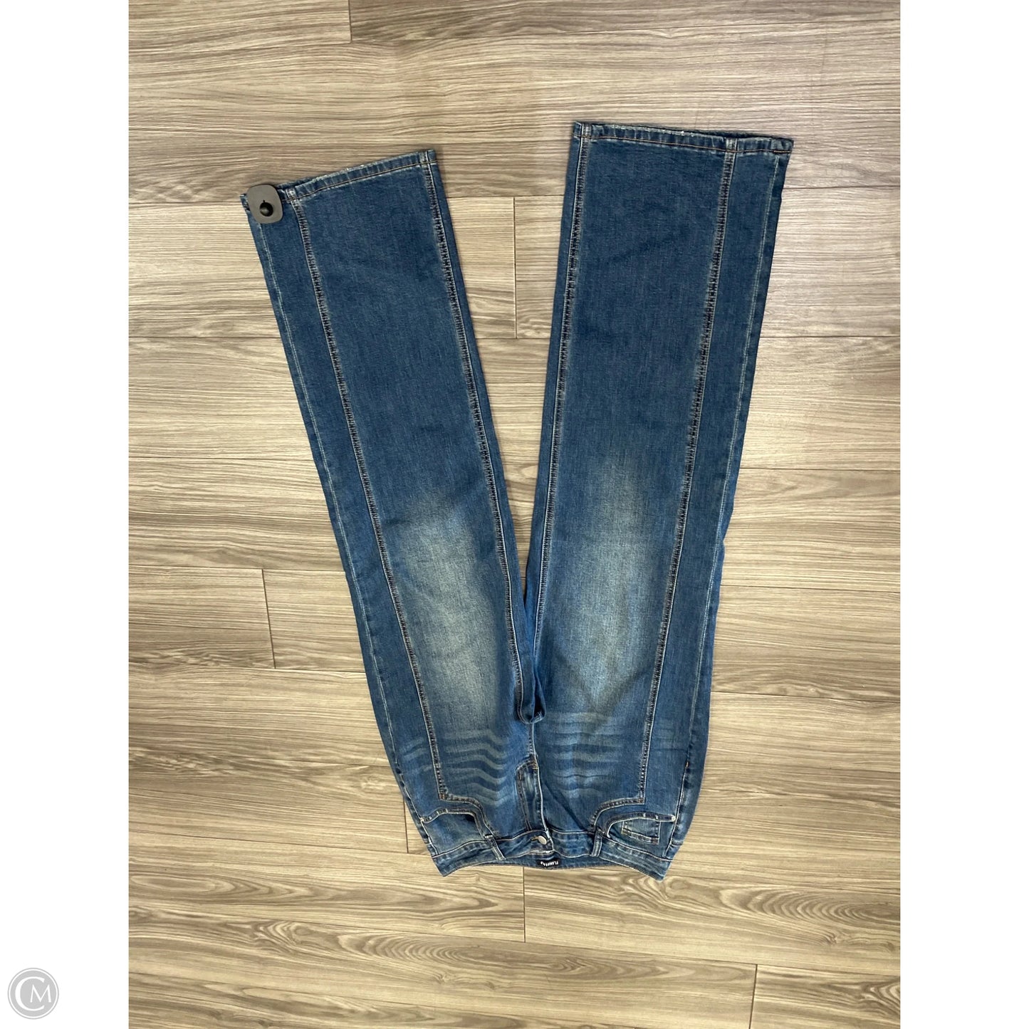 Jeans Wide Leg By Clothes Mentor In Blue, Size: 12