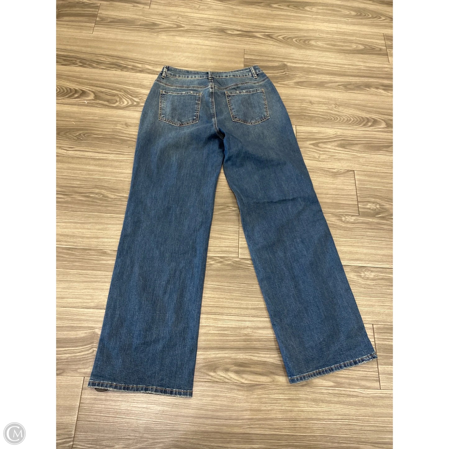 Jeans Wide Leg By Clothes Mentor In Blue, Size: 12